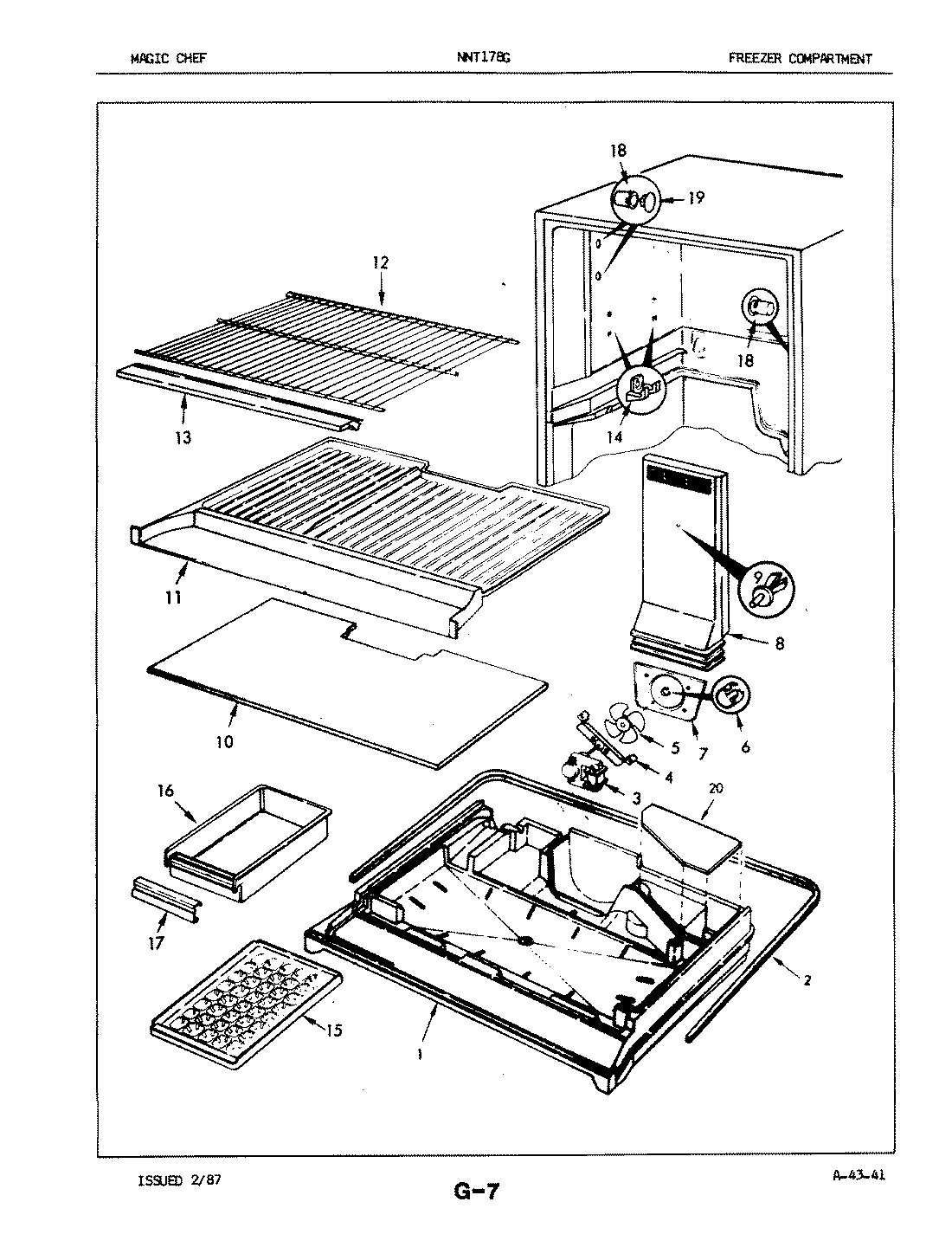 01 - FREEZER COMPARTMENT