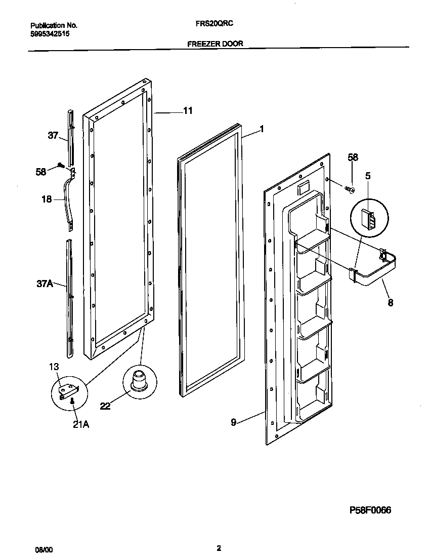 02 - FREEZER DOOR