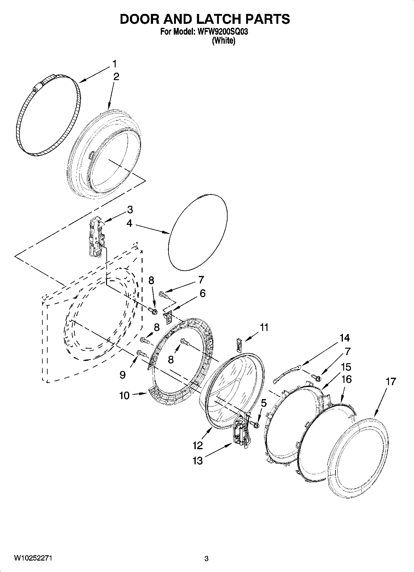 02 - DOOR AND LATCH PARTS