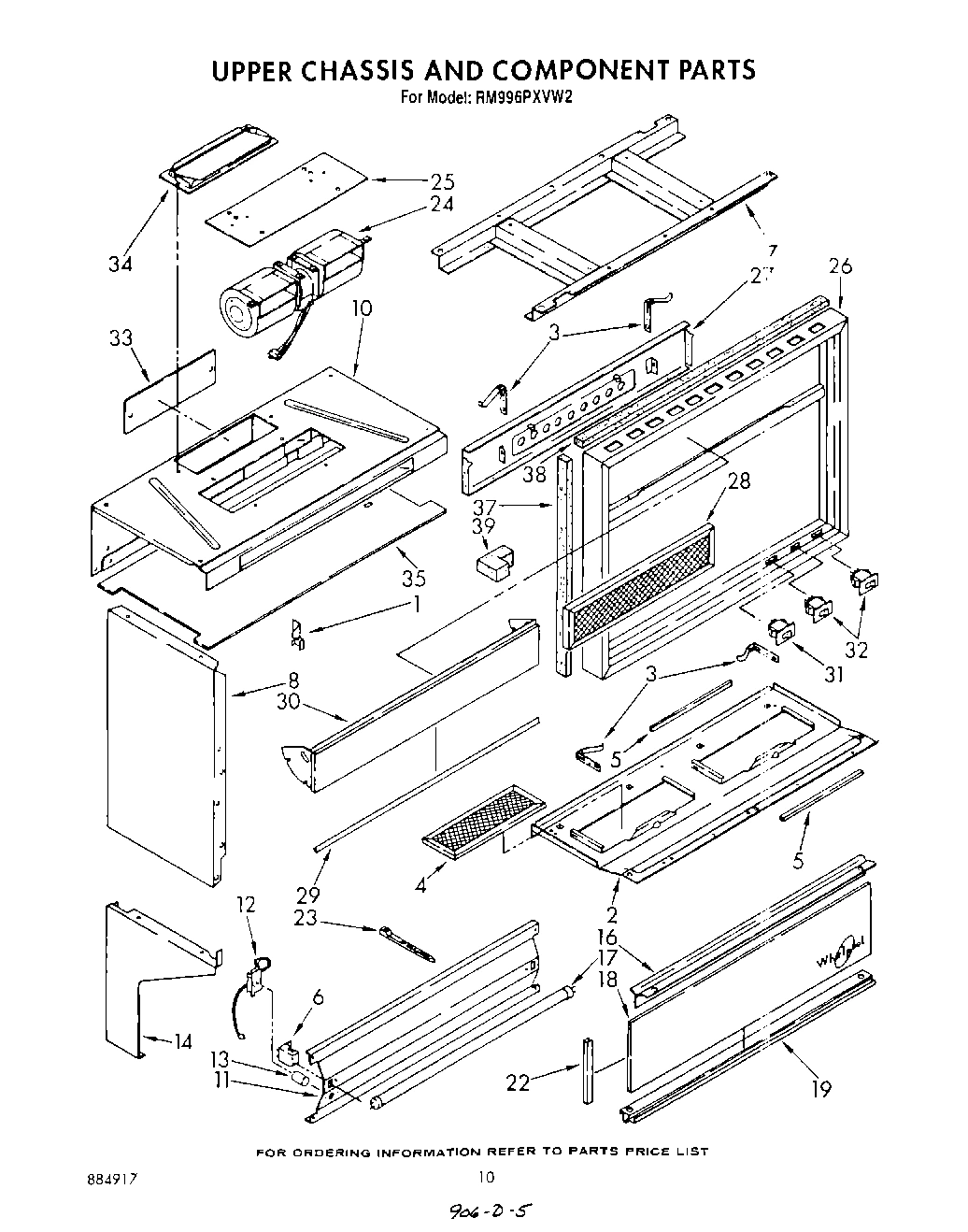 07 - UPPER CHASSIS AND COMPONENT