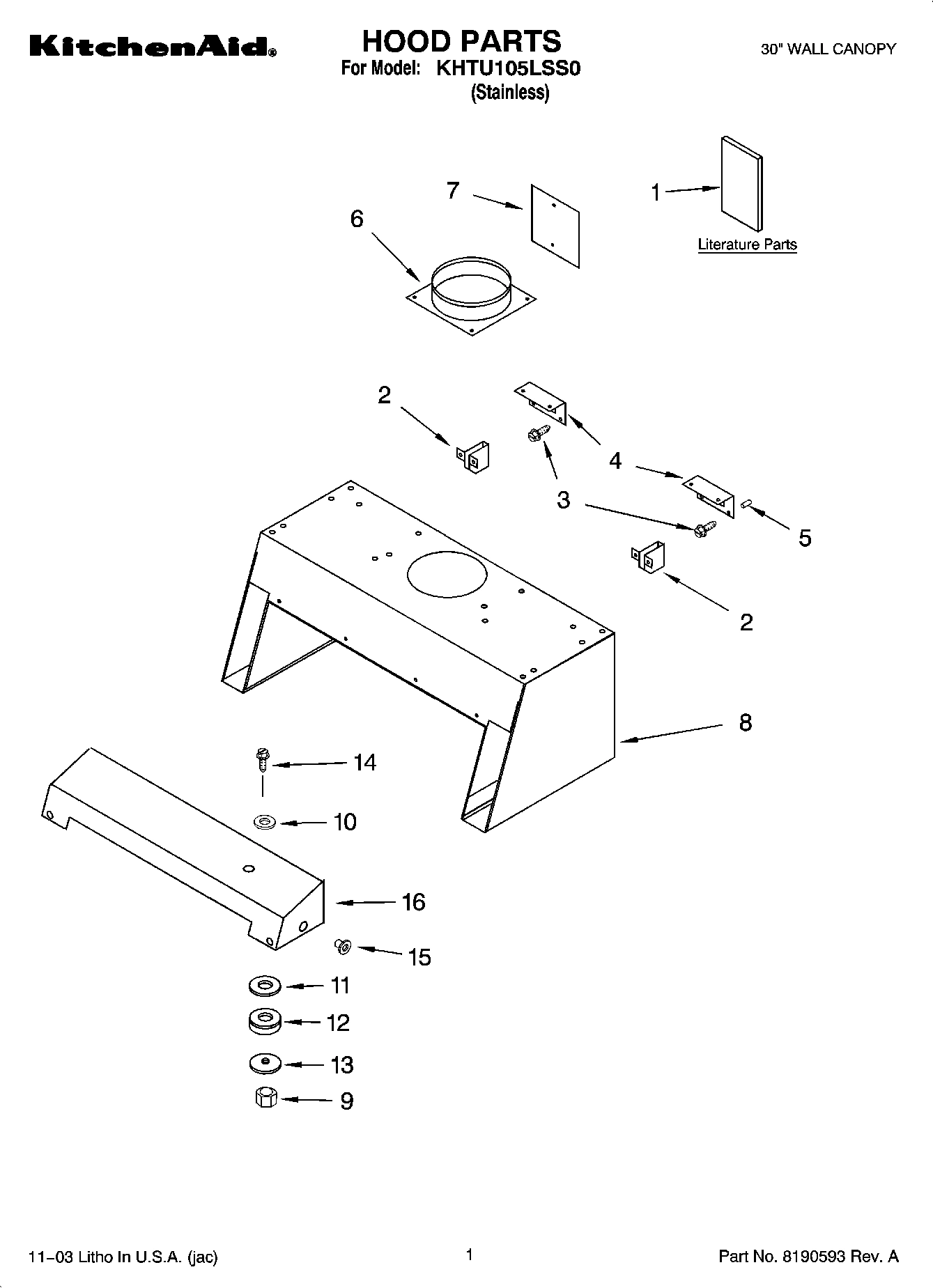 01 - HOOD PARTS