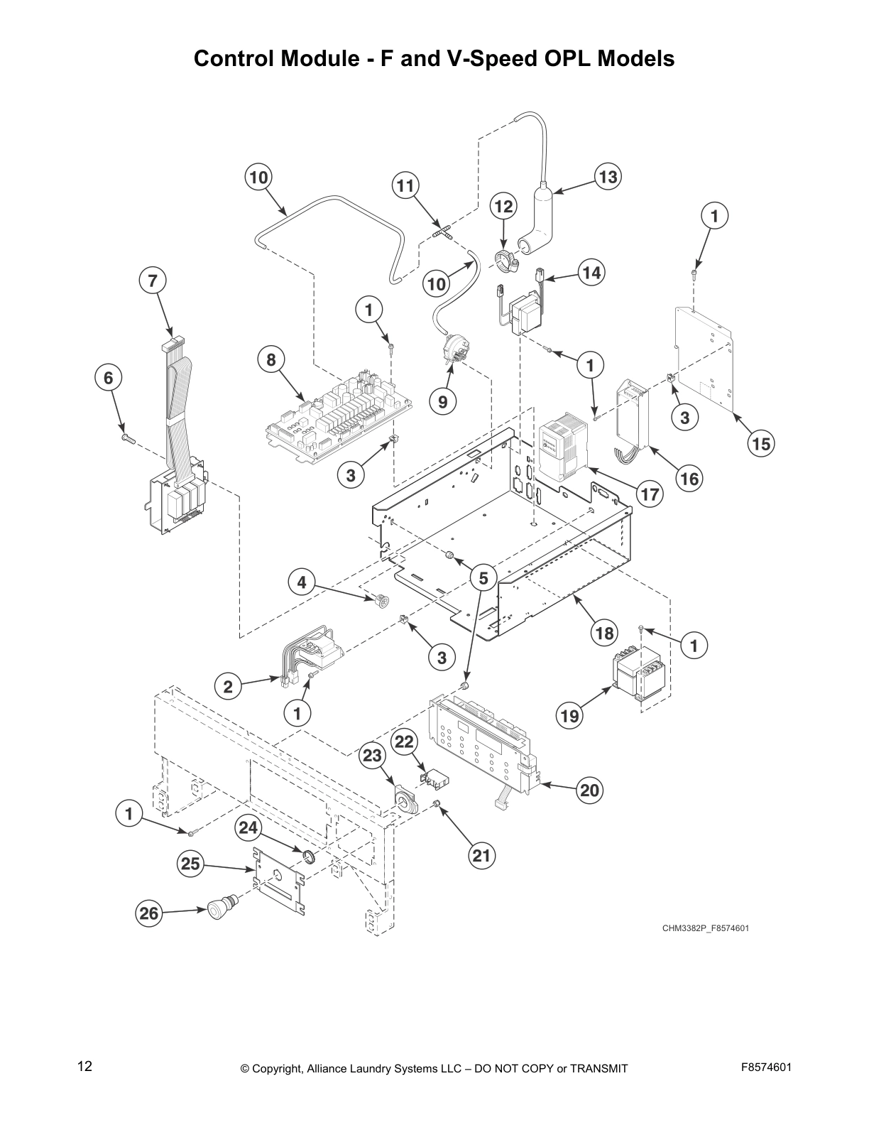 Control Module - F and V-Speed OPL Models