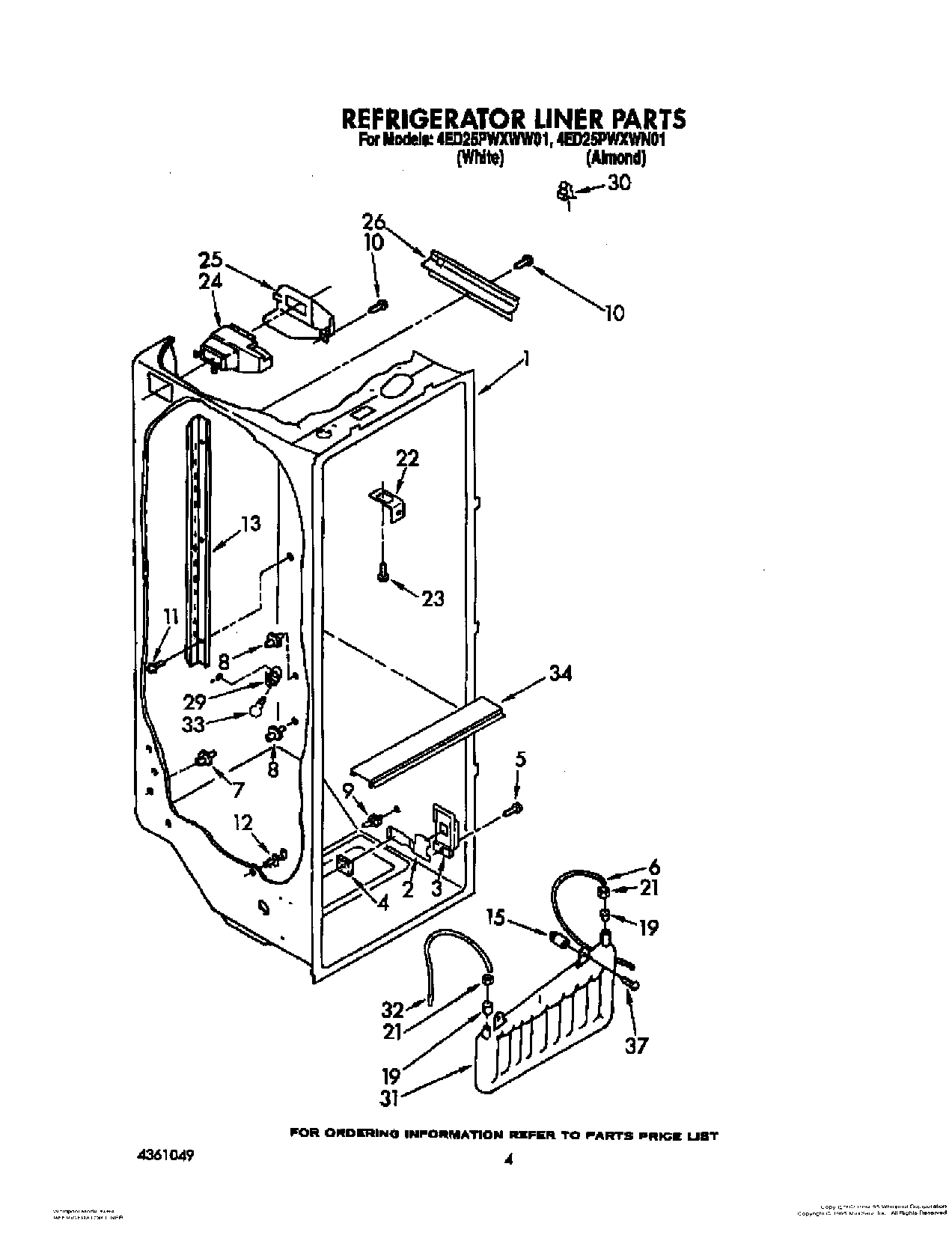03 - REFRIGERATOR LINER