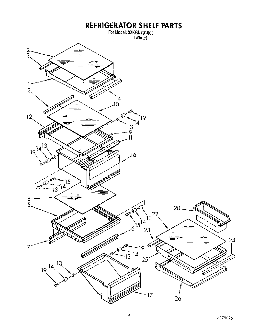 03 - REFRIGERATOR SHELF