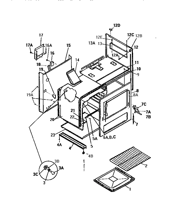 05 - OVEN CAVITY & BODY