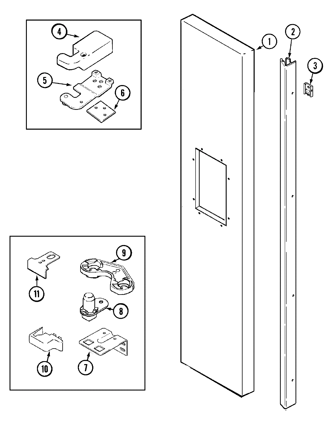 05 - FREEZER OUTER DOOR