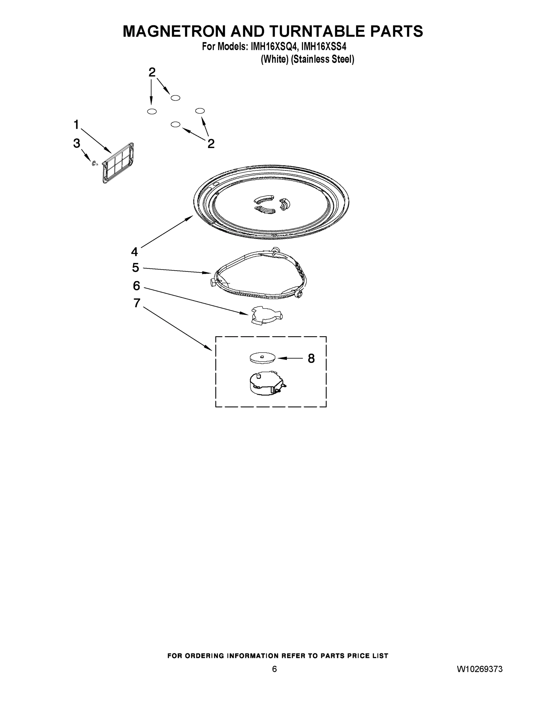 05 - MAGNETRON AND TURNTABLE PARTS