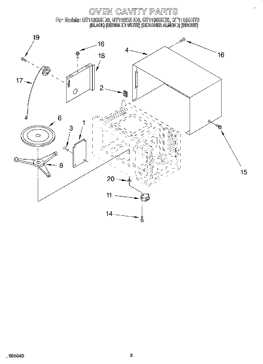 03 - OVEN CAVITY