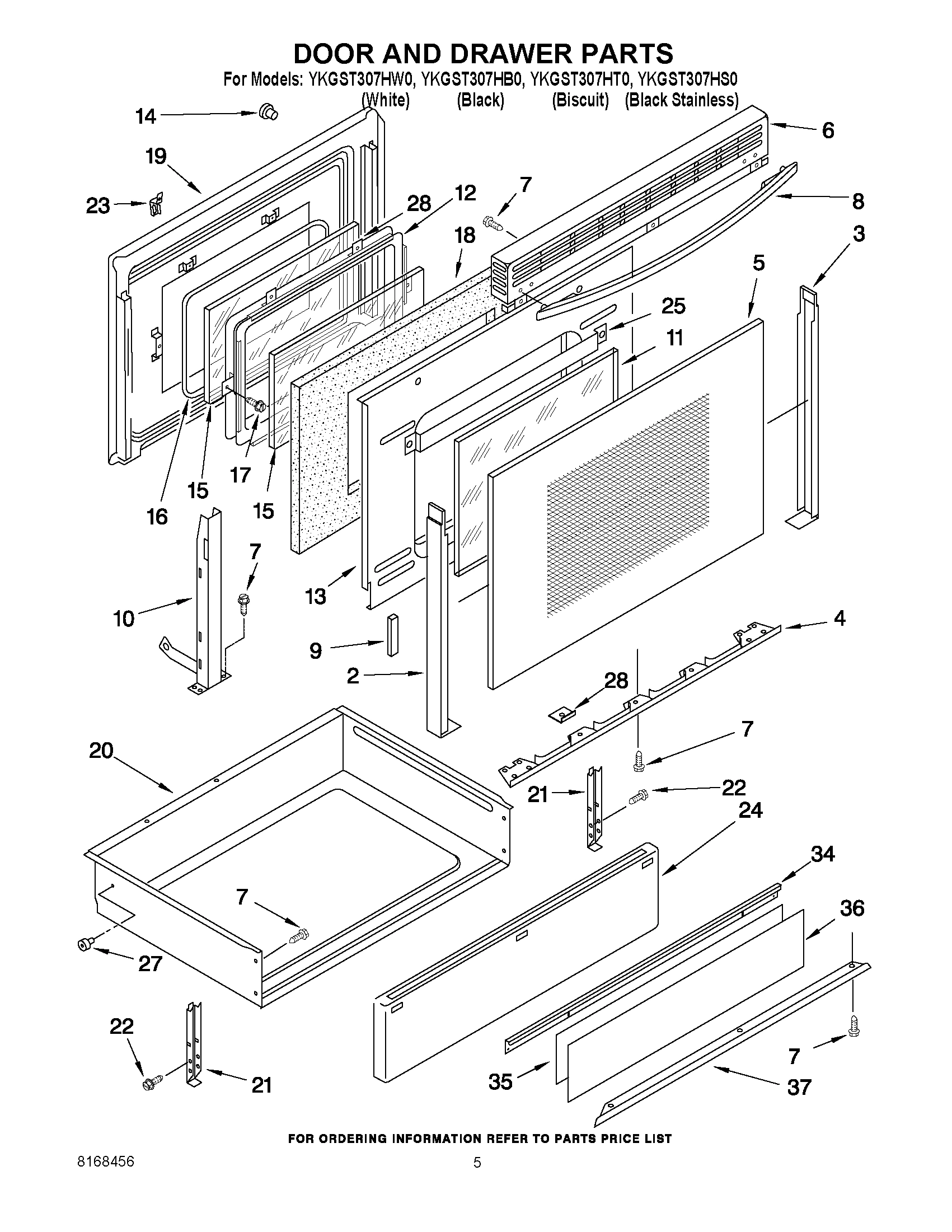 04 - DOOR AND DRAWER PARTS