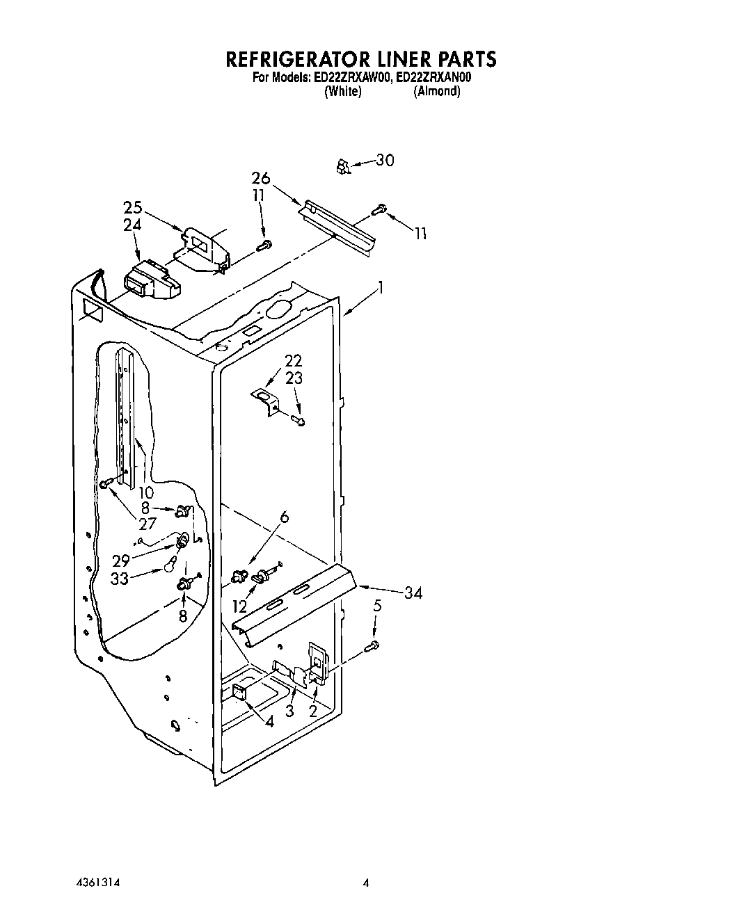 03 - REFRIGERATOR LINER