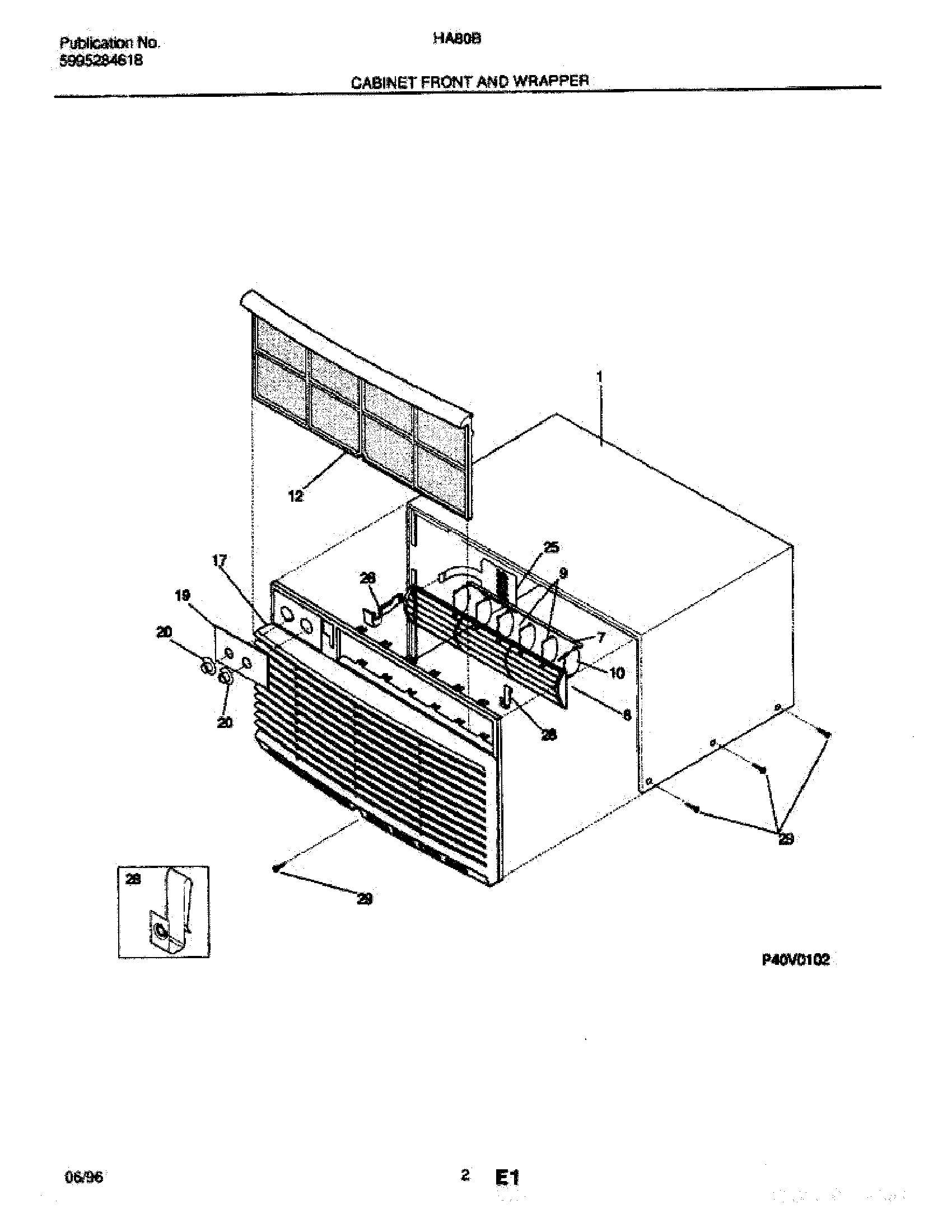 03 - CABINET FRONT AND WRAPPER