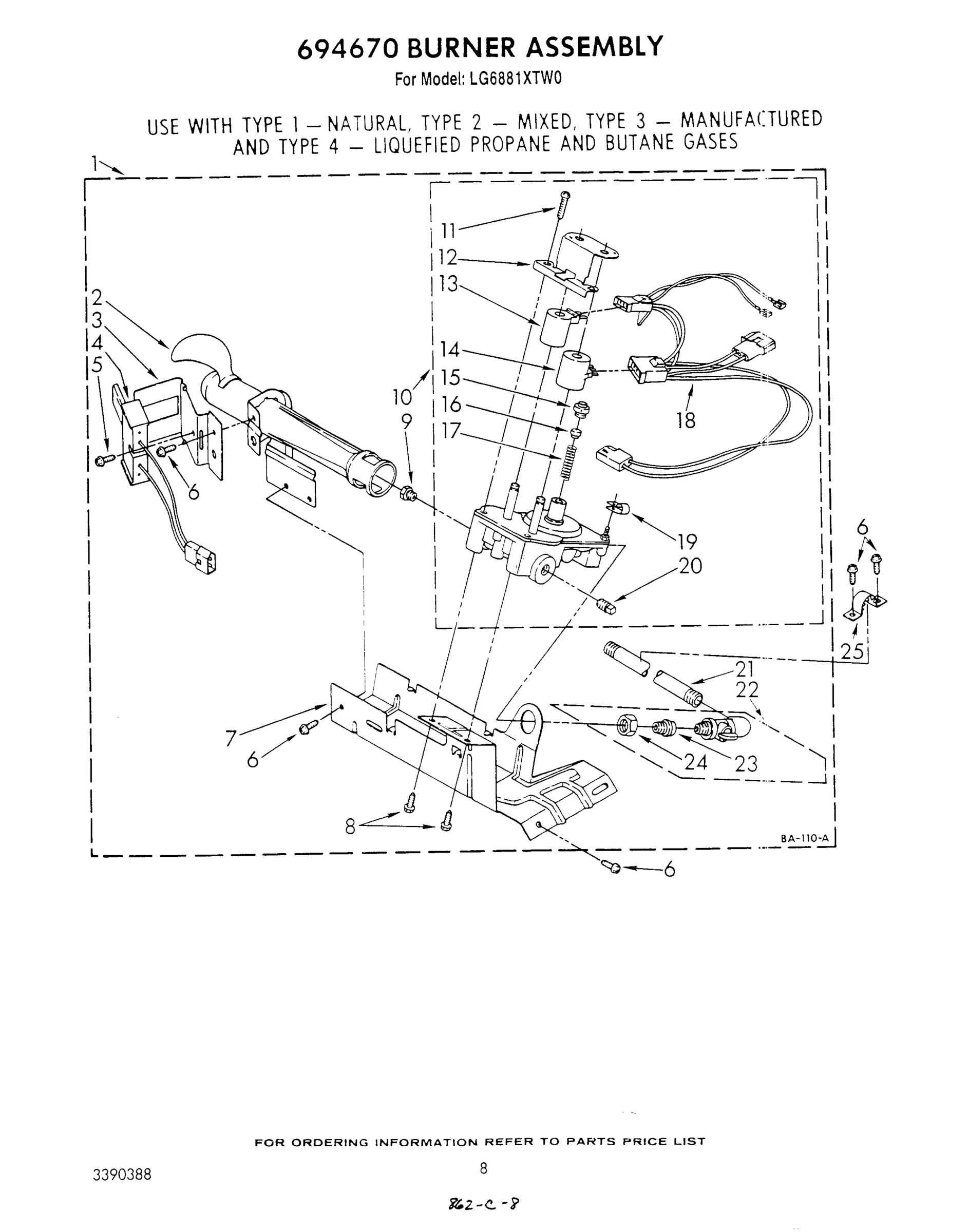 05 - 694670 BURNER