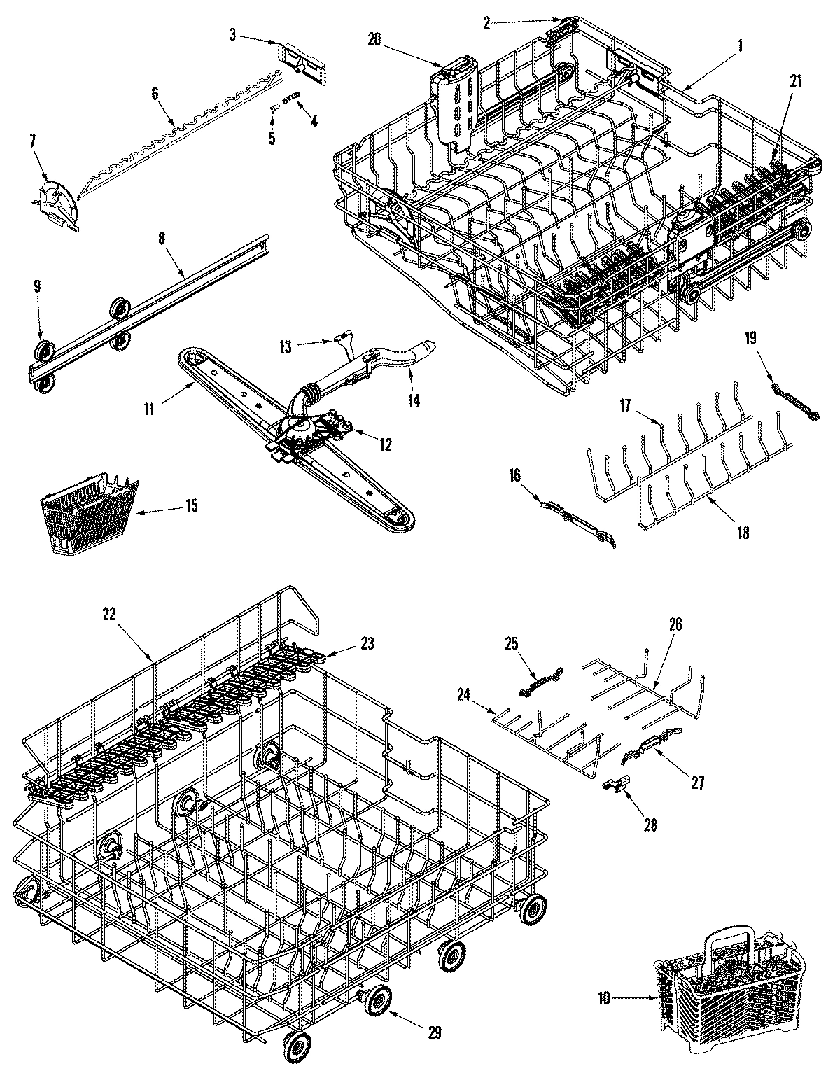 05 - TRACK & RACK ASSEMBLY
