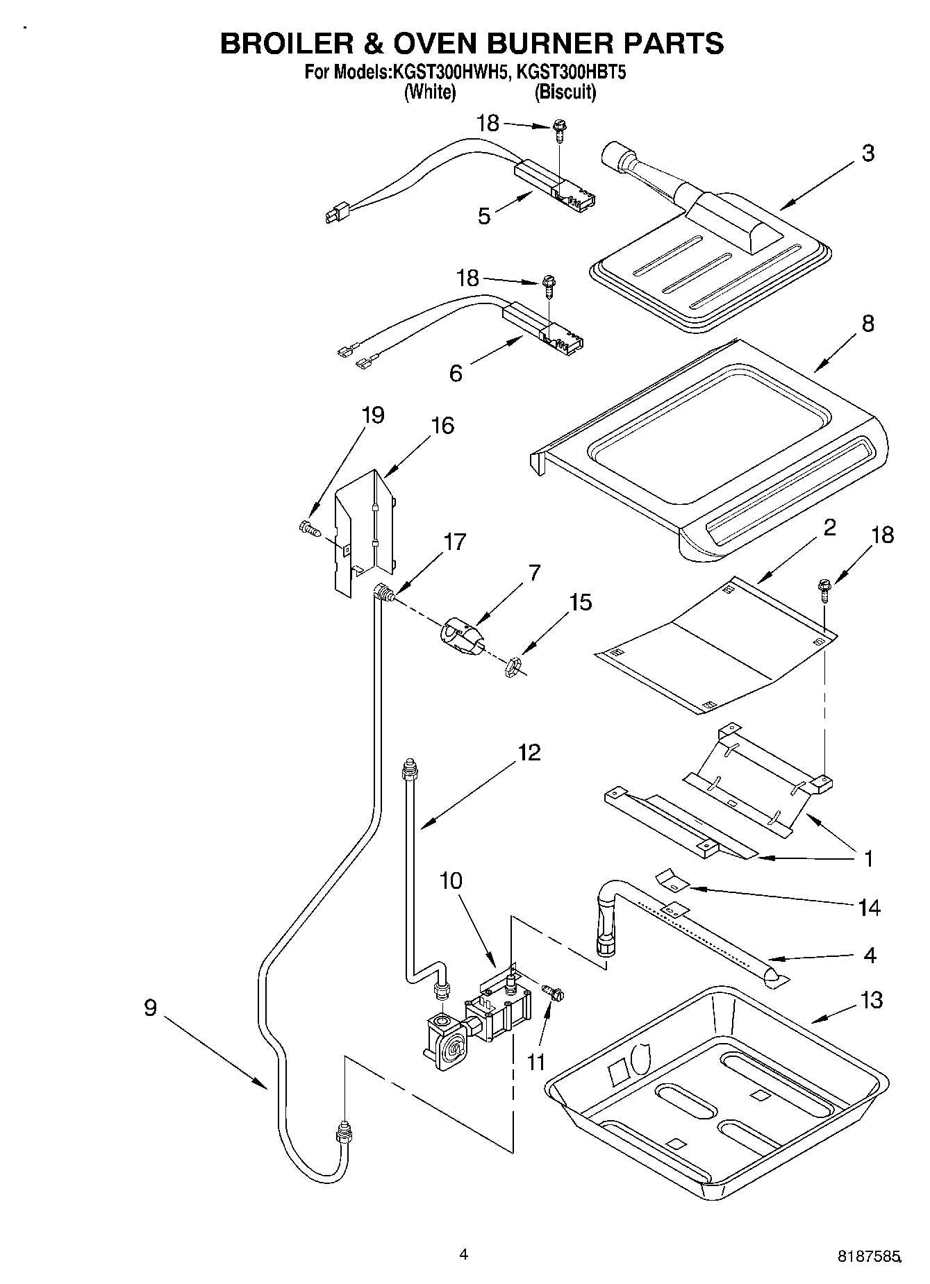 04 - BROILER AND OVEN BURNER