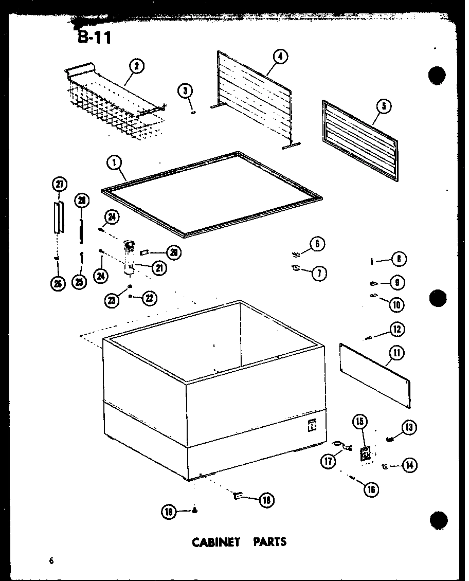01 - CABINET PARTS