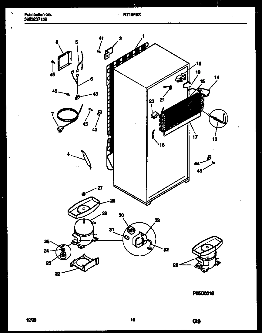 06 - SYSTEM AND AUTOMATIC DEFROST PARTS