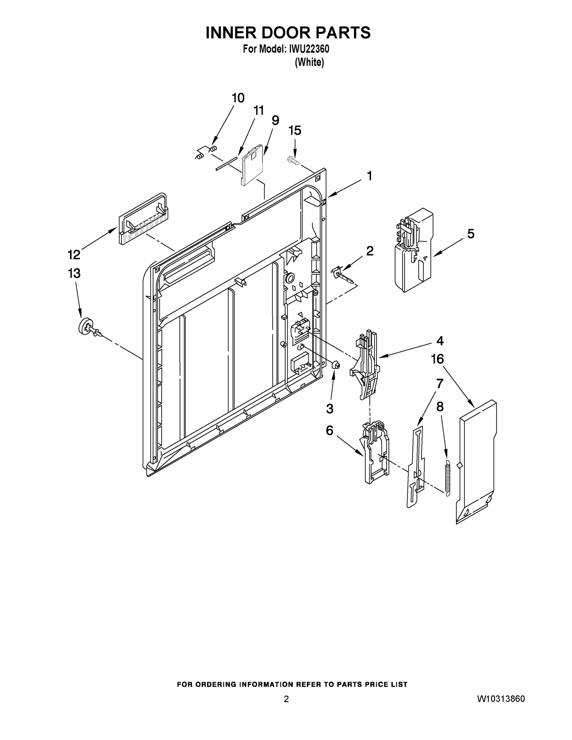 02 - INNER DOOR PARTS