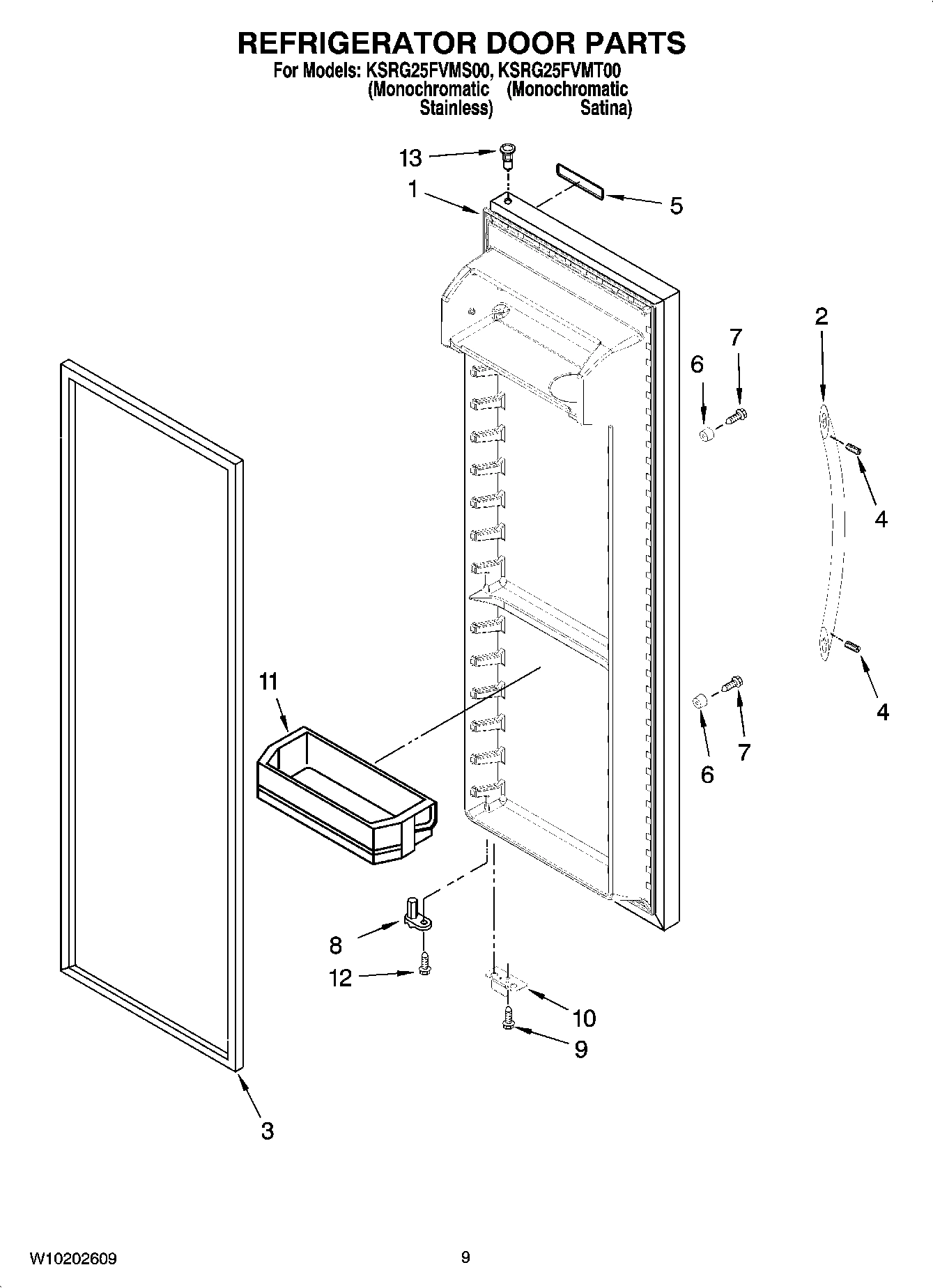 06 - REFRIGERATOR DOOR PARTS