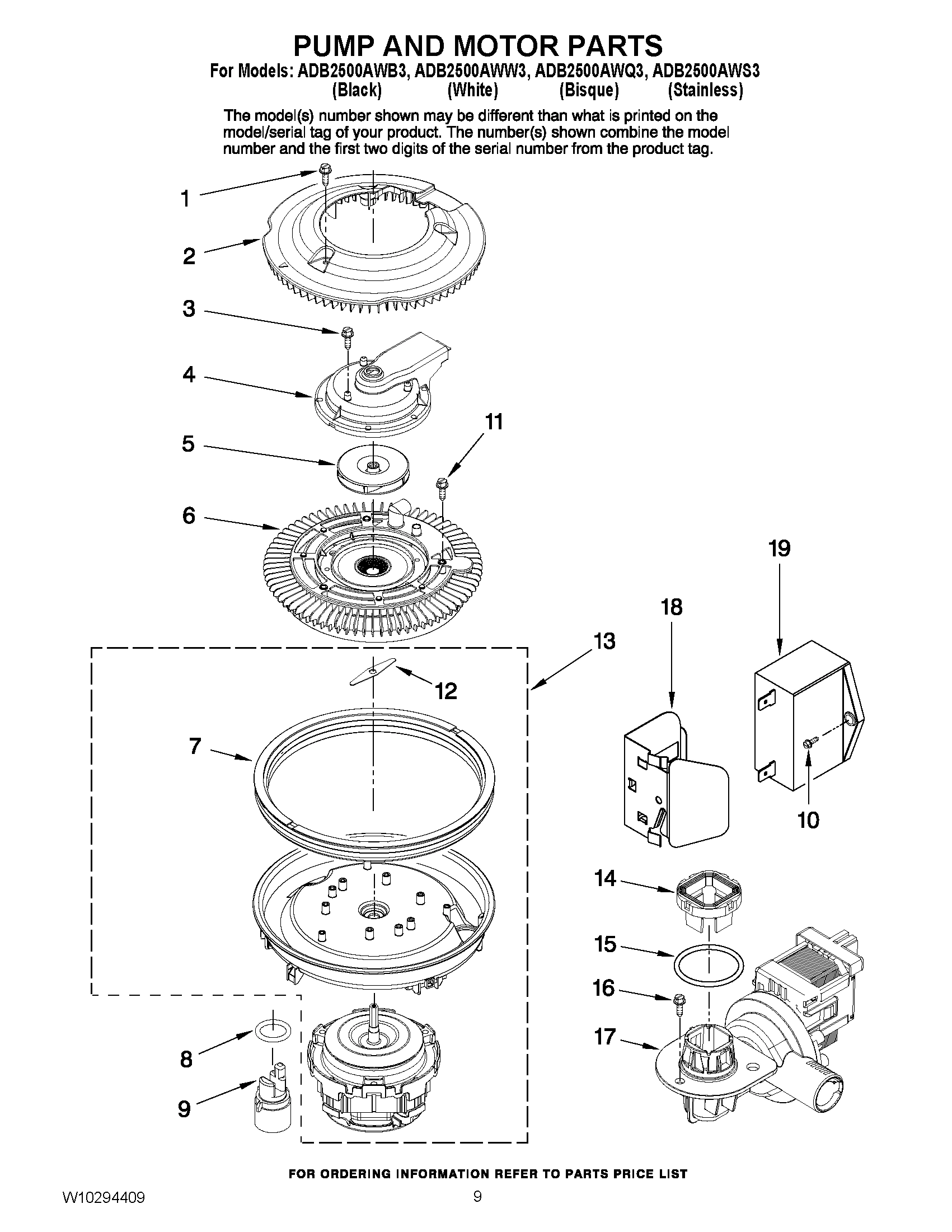 08 - PUMP AND MOTOR PARTS
