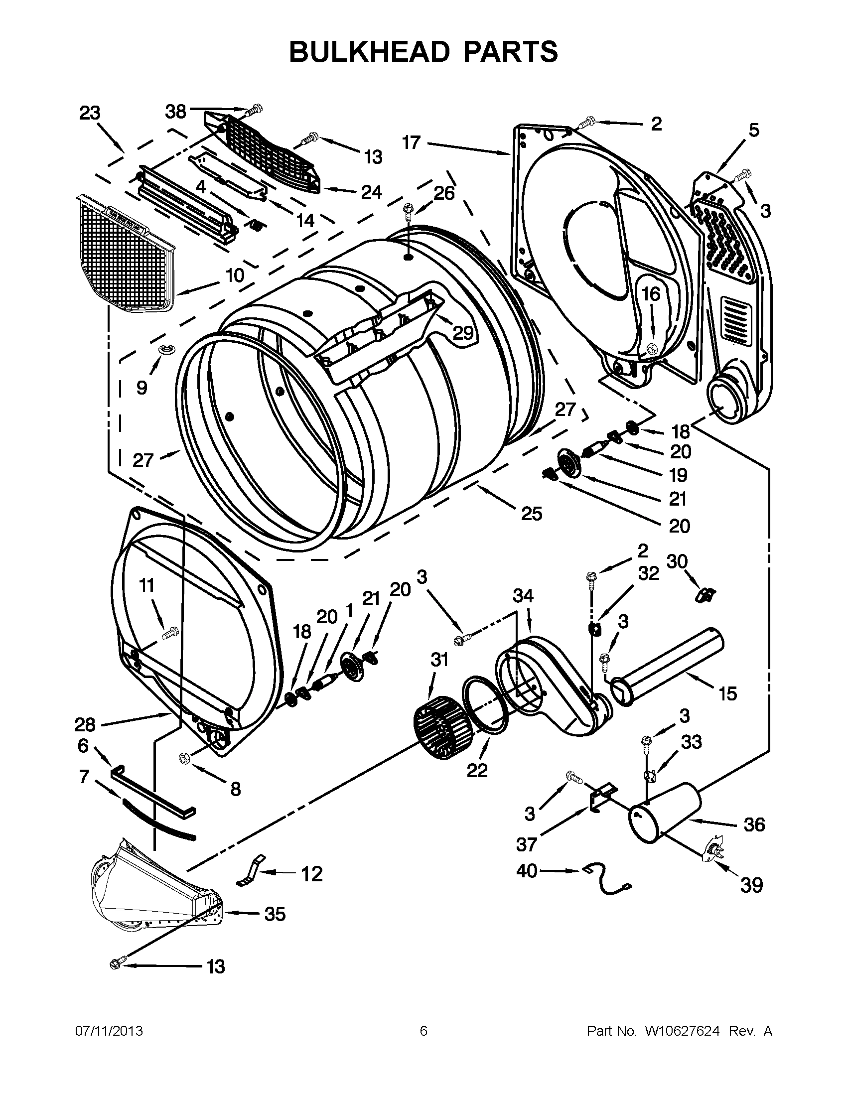 03 - BULKHEAD PARTS