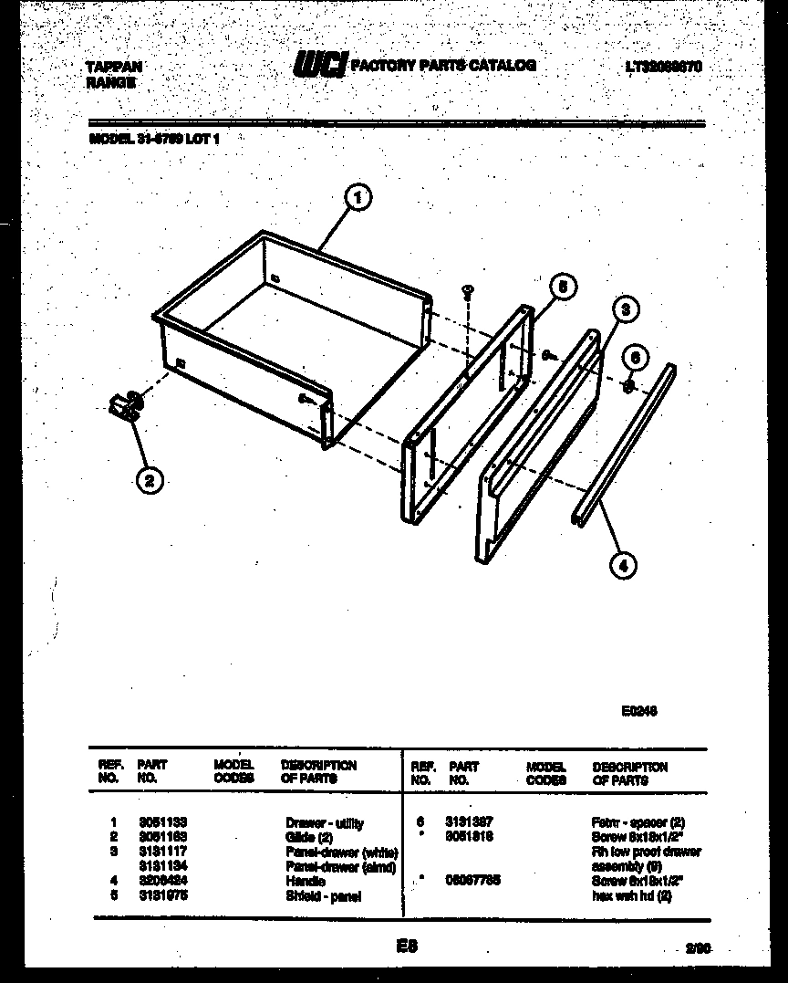 05 - DRAWER PARTS