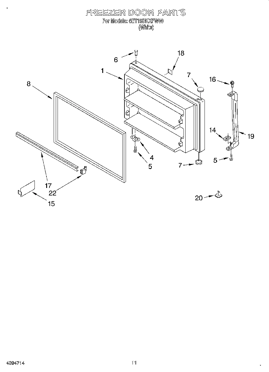06 - FREEZER DOOR, LIT/OPTIONAL