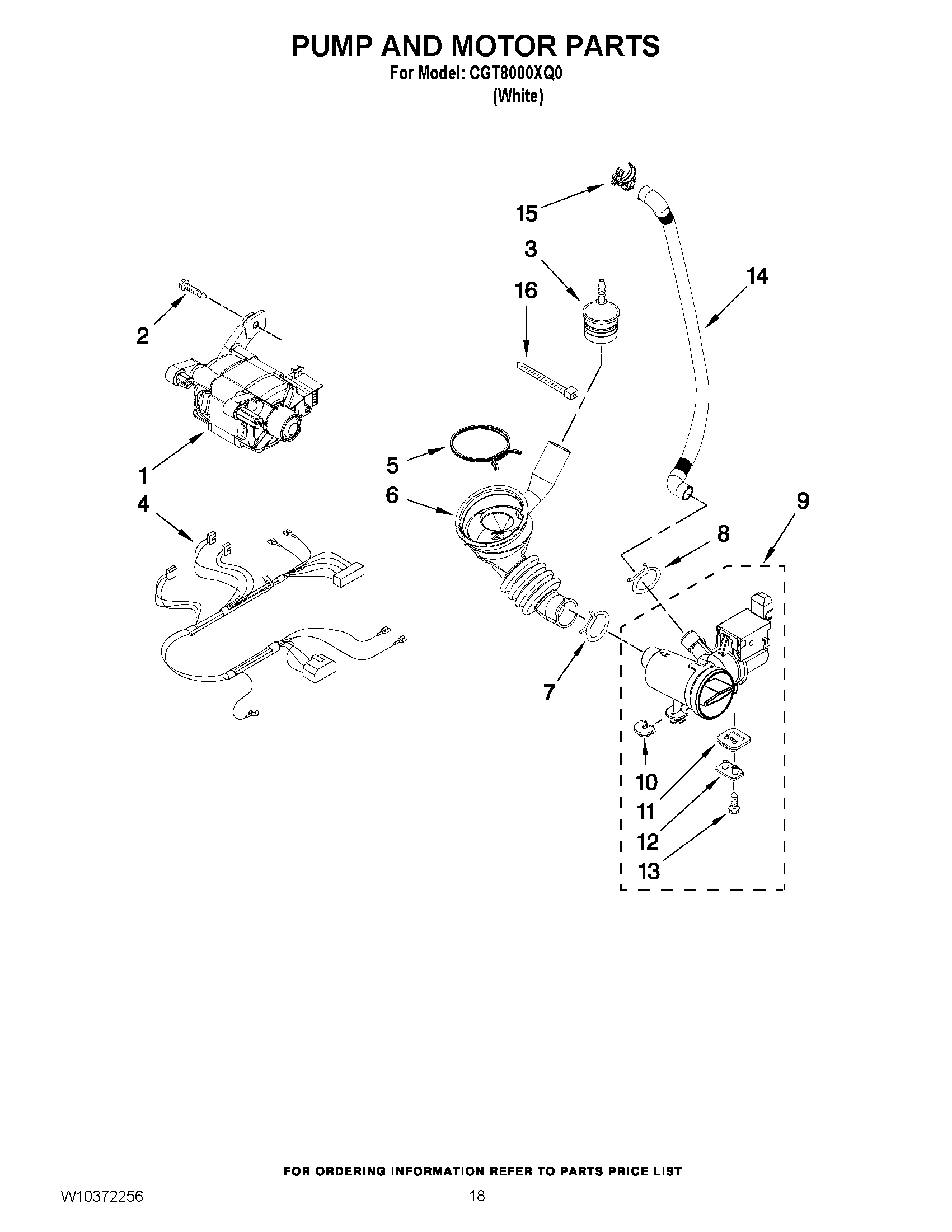 10 - PUMP AND MOTOR PARTS