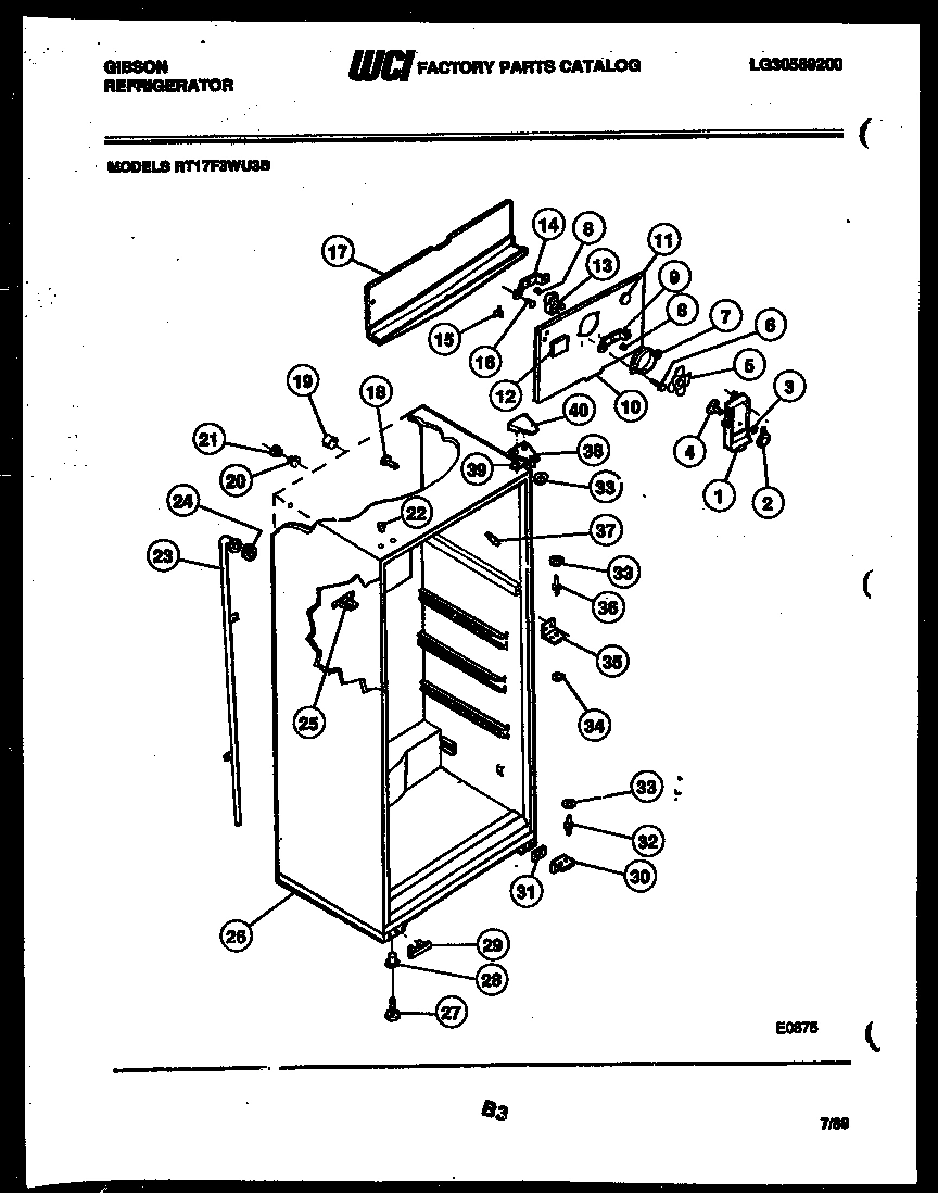 03 - CABINET PARTS