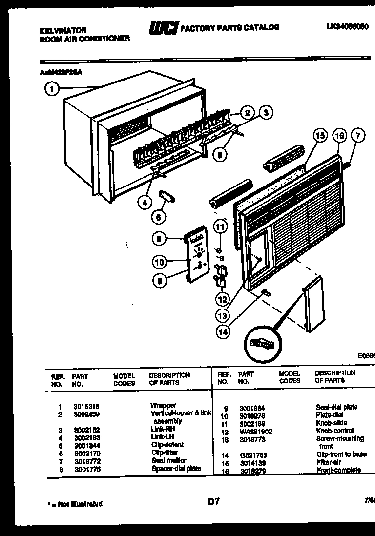 02 - CABINET PARTS