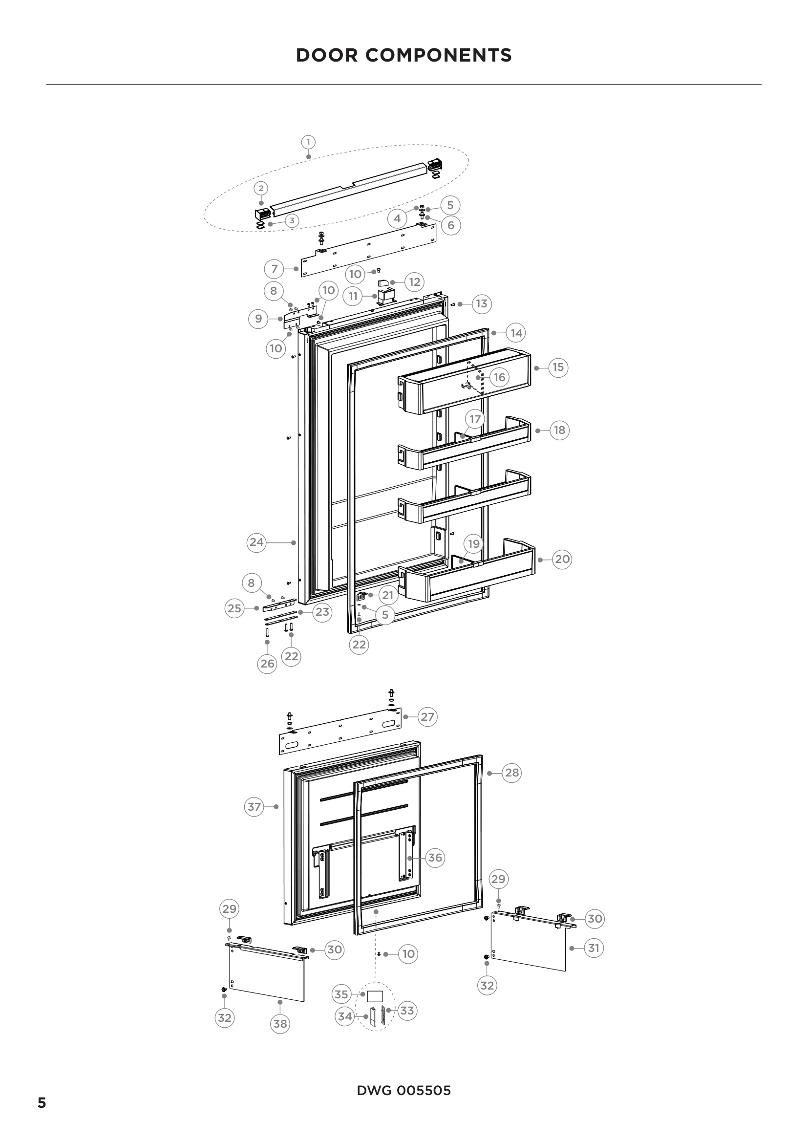 DOOR COMPONENTS