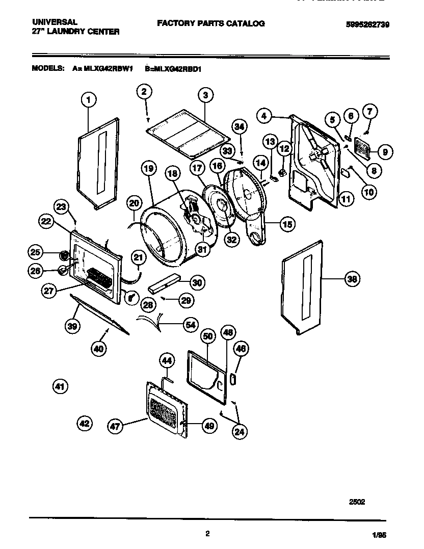 02 - DRYER-CABINET, DRUM, HEATER