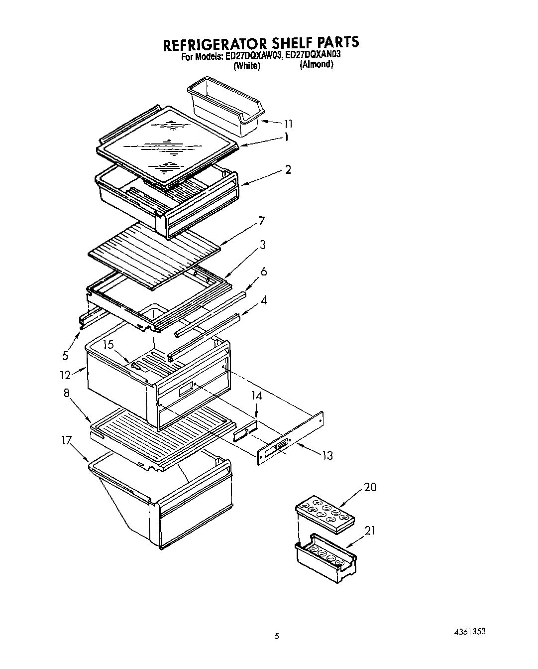 04 - REFRIGERATOR SHELF