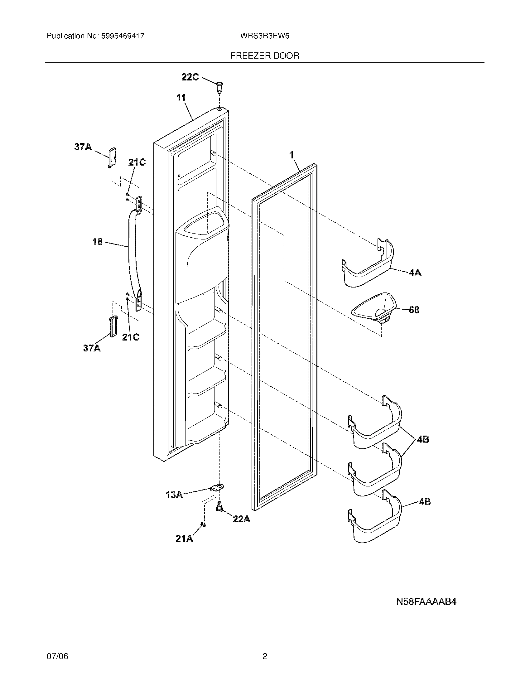03 - FREEZER DOOR