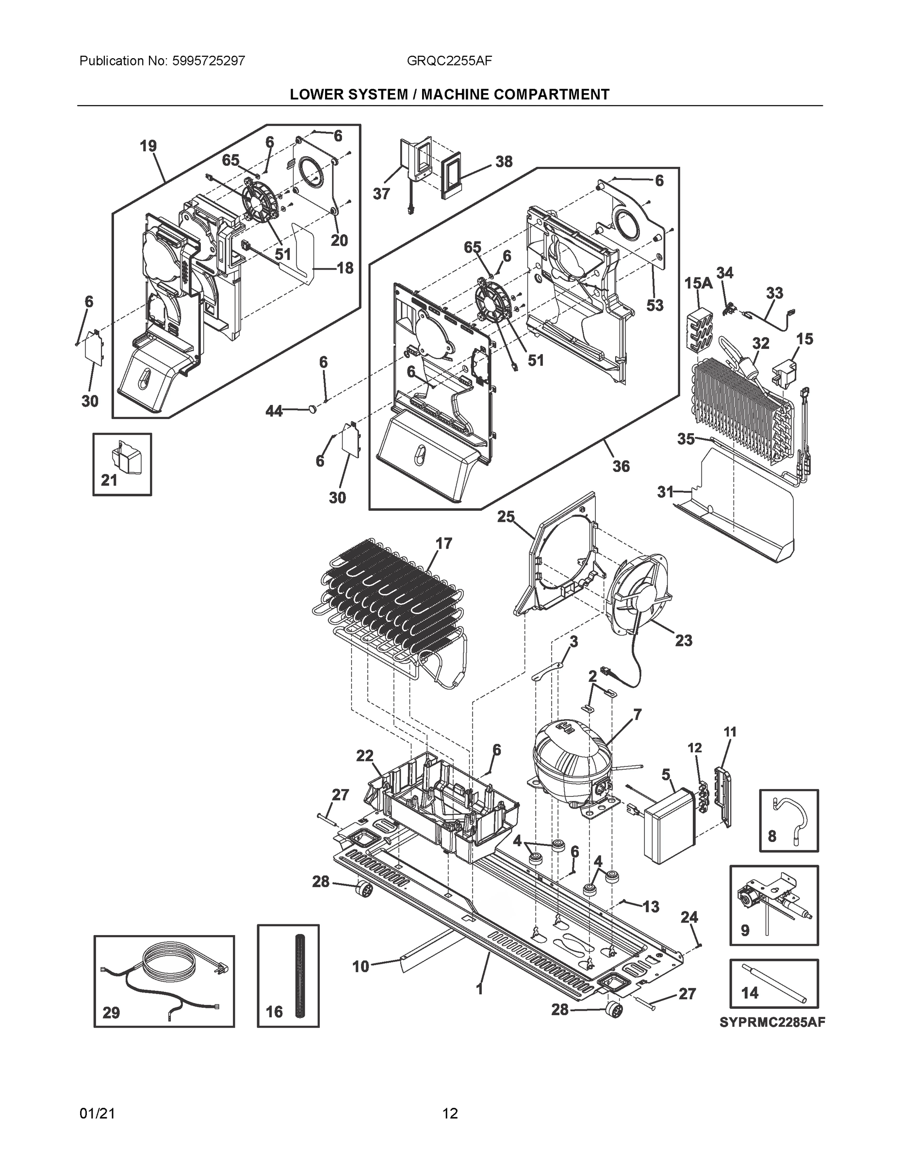 07 - LOWER SYSTEM / MACHINE COMPARTMENT