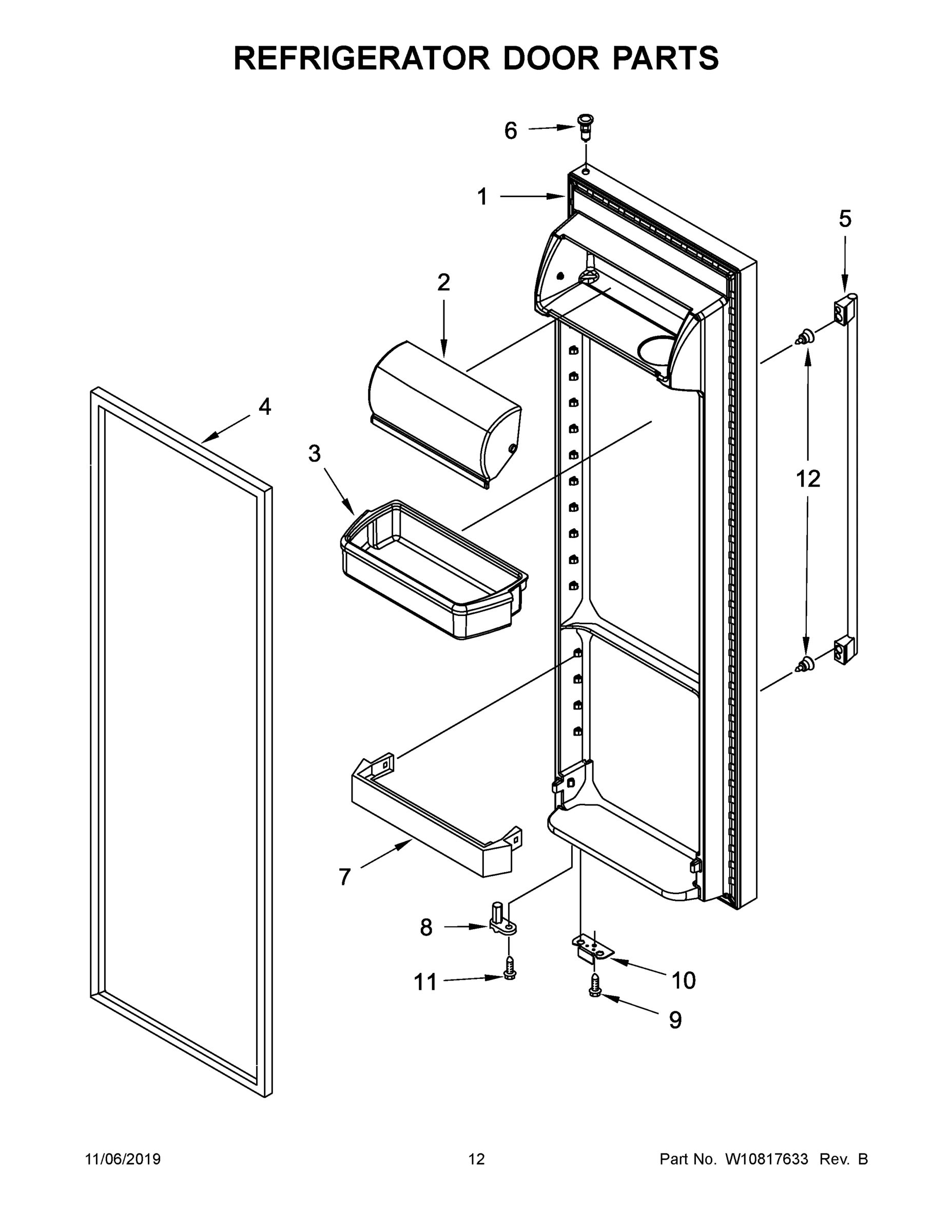 07 - REFRIGERATOR DOOR PARTS