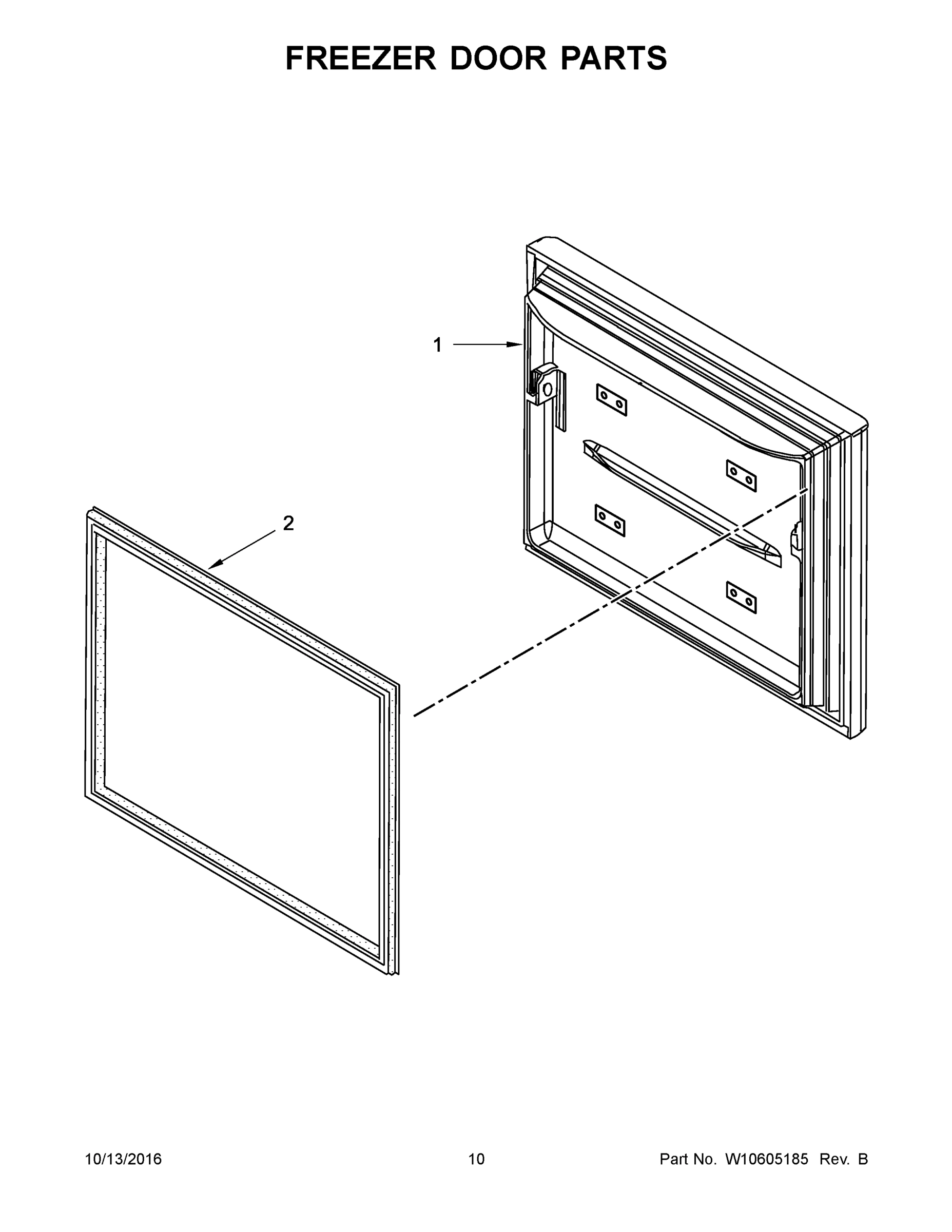 06 - FREEZER DOOR PARTS