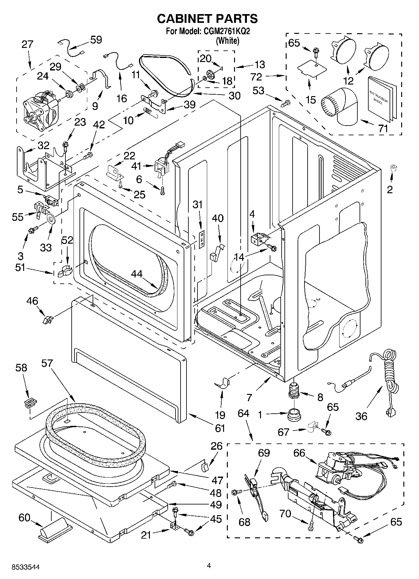 02 - CABINET PARTS