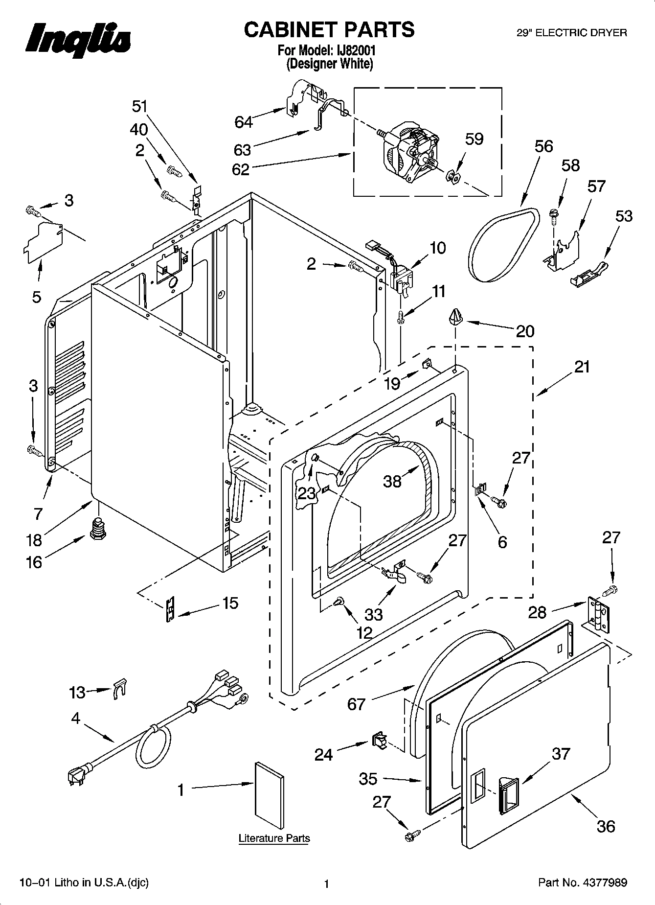 01 - CABINET PARTS