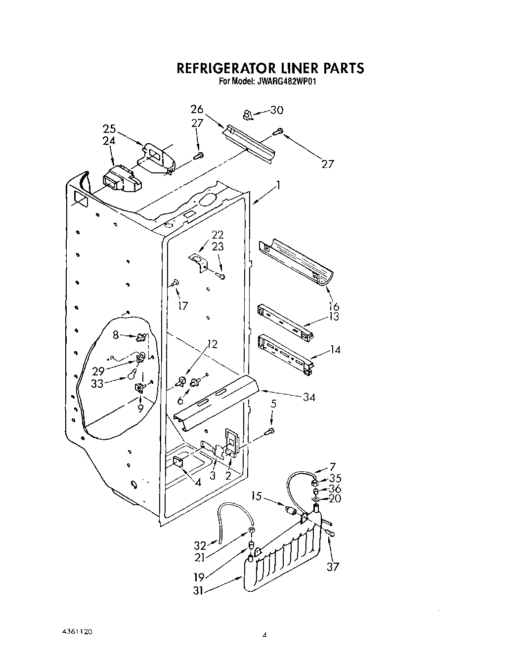 03 - REFRIGERATOR LINER