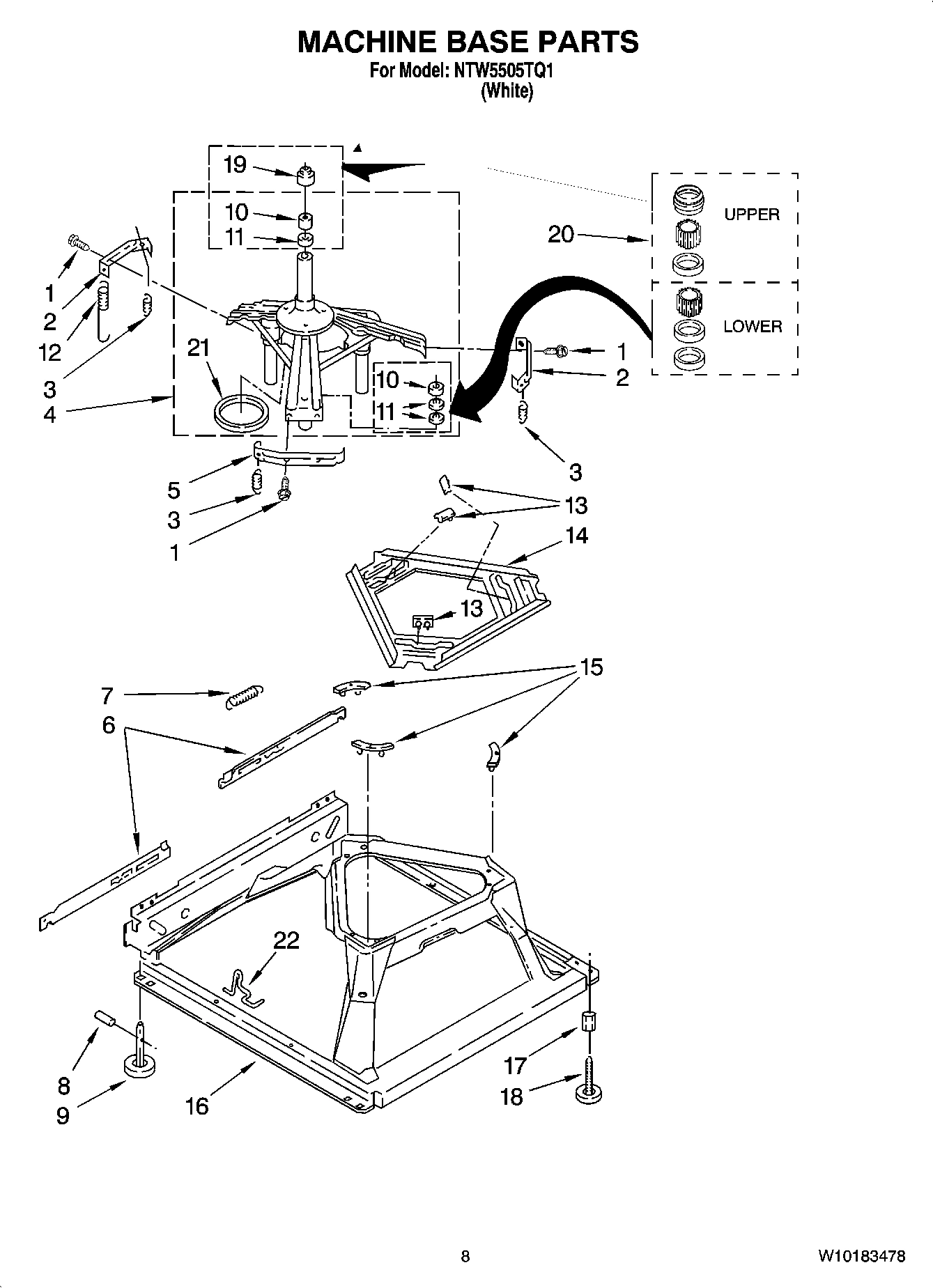 05 - MACHINE BASE PARTS