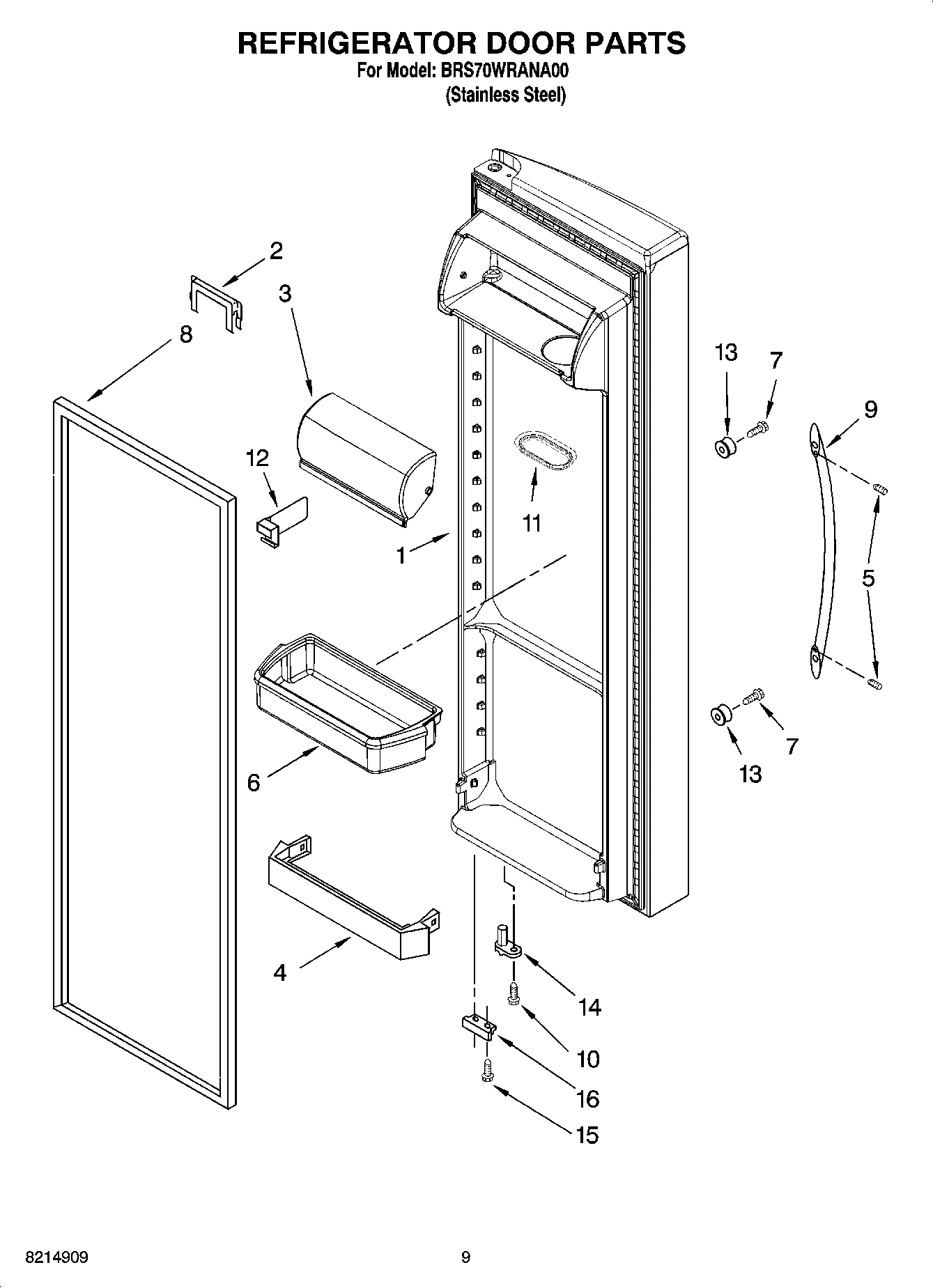 06 - REFRIGERATOR DOOR PARTS