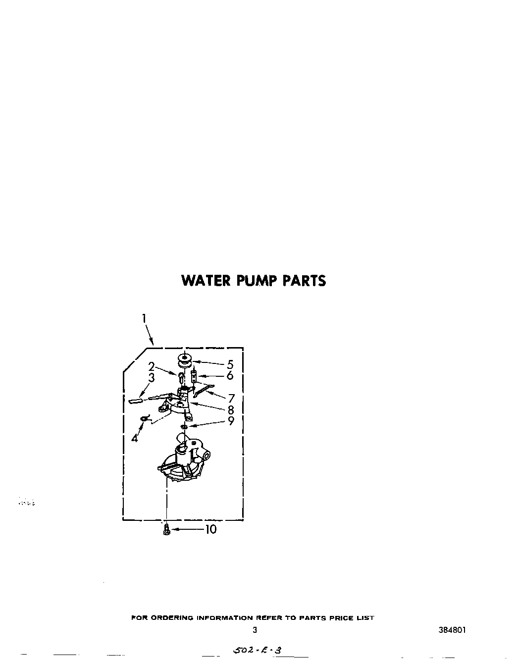 03 - WATER PUMP