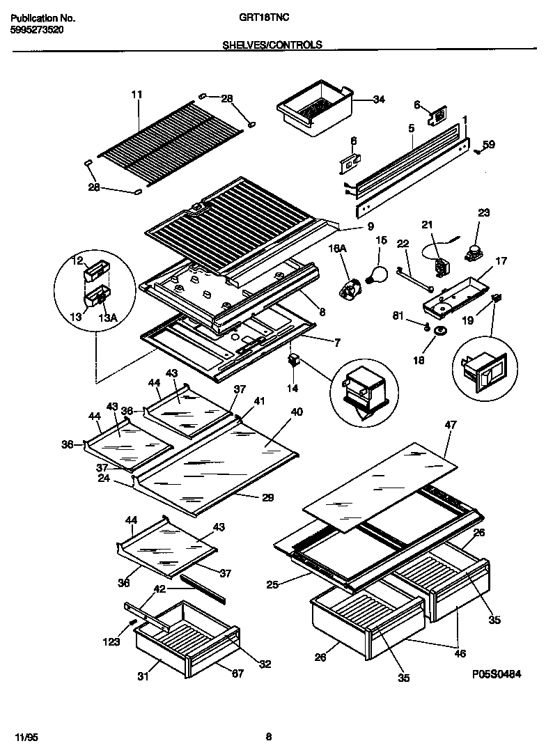 04 - SHELVES/CONTROLS