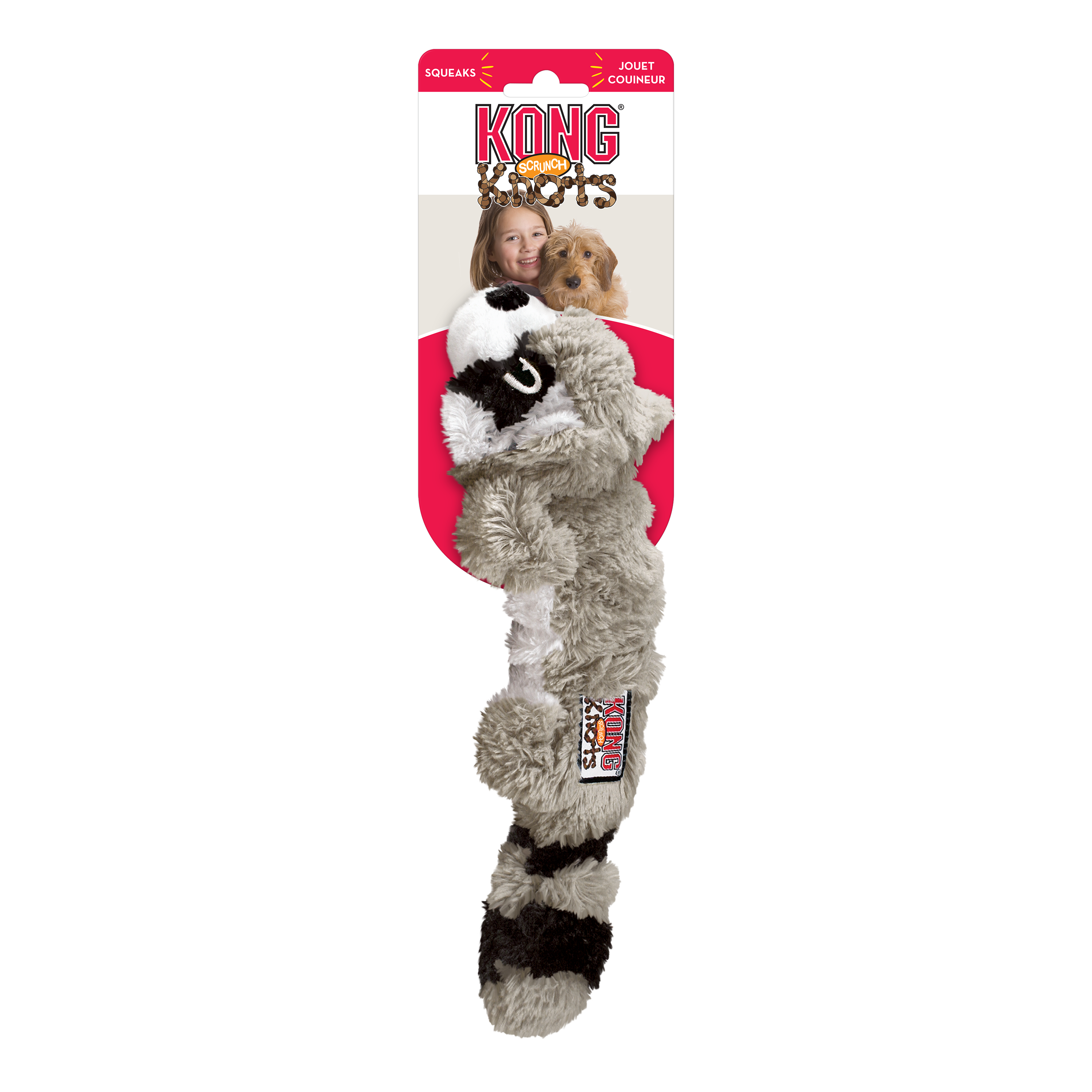 Scrunch Knots Raccoon onpack product image