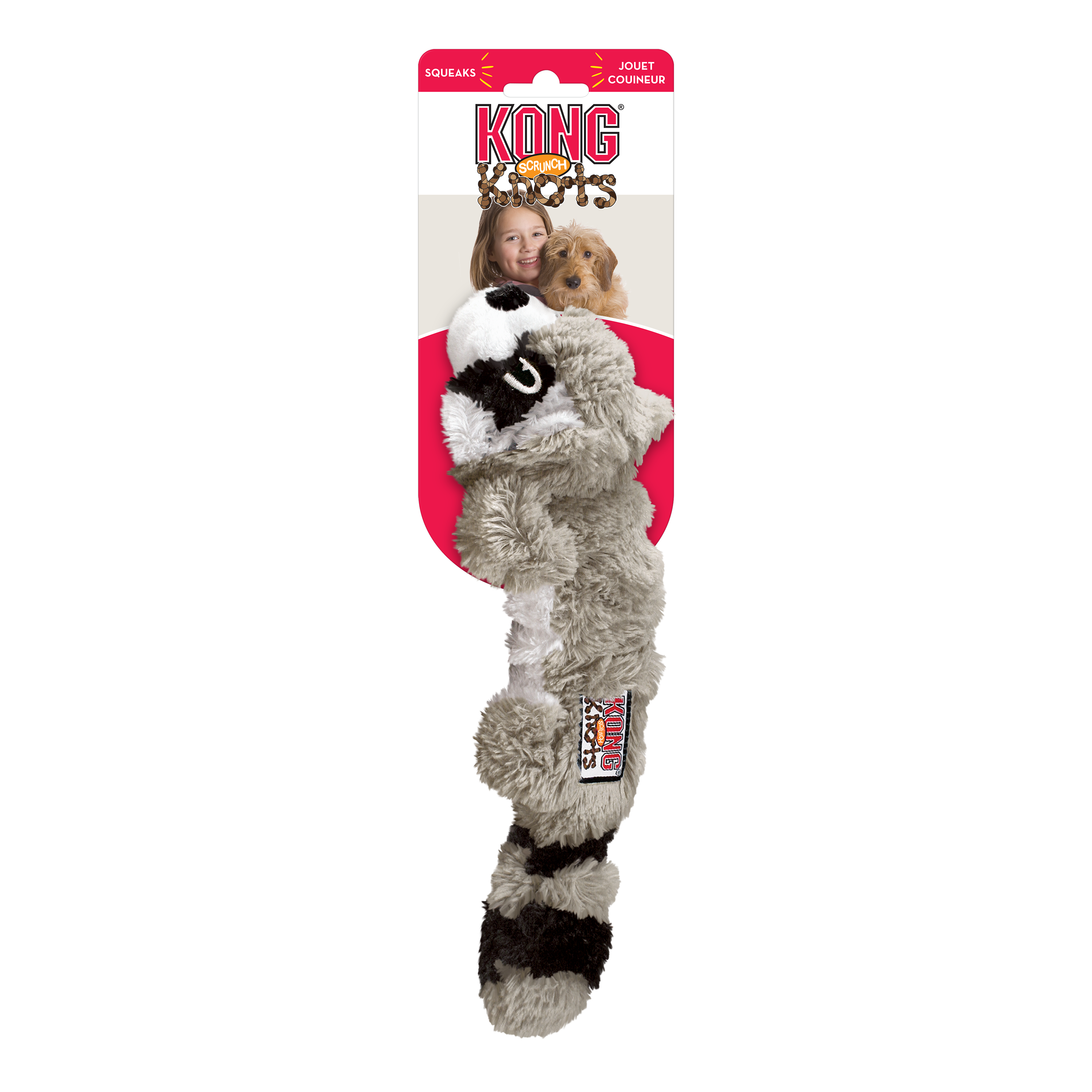 Scrunch Knots Raccoon onpack imagen de producto