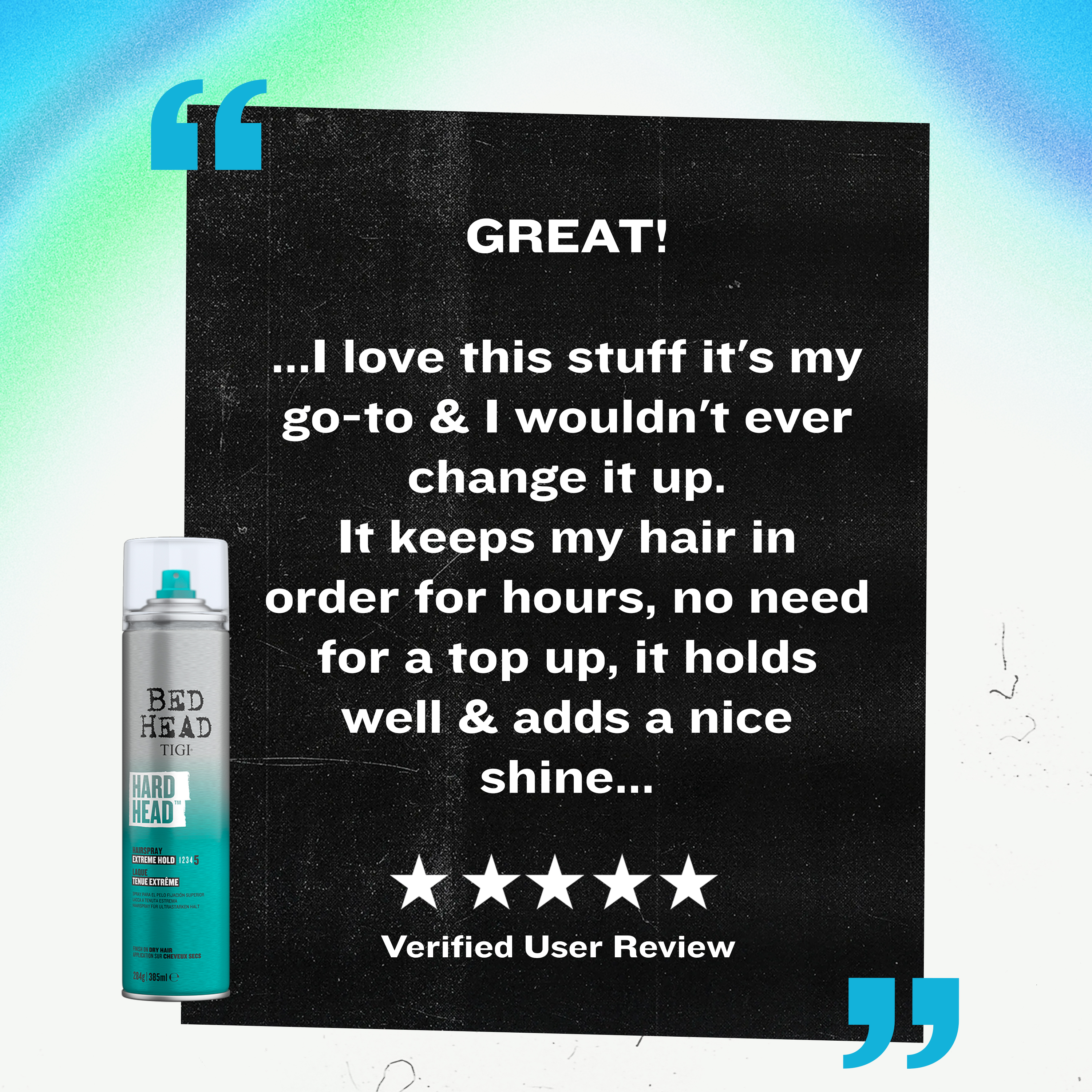 TIGI Bed Head Hard Head Hairspray for Extra Strong Hold - 11.7 oz 