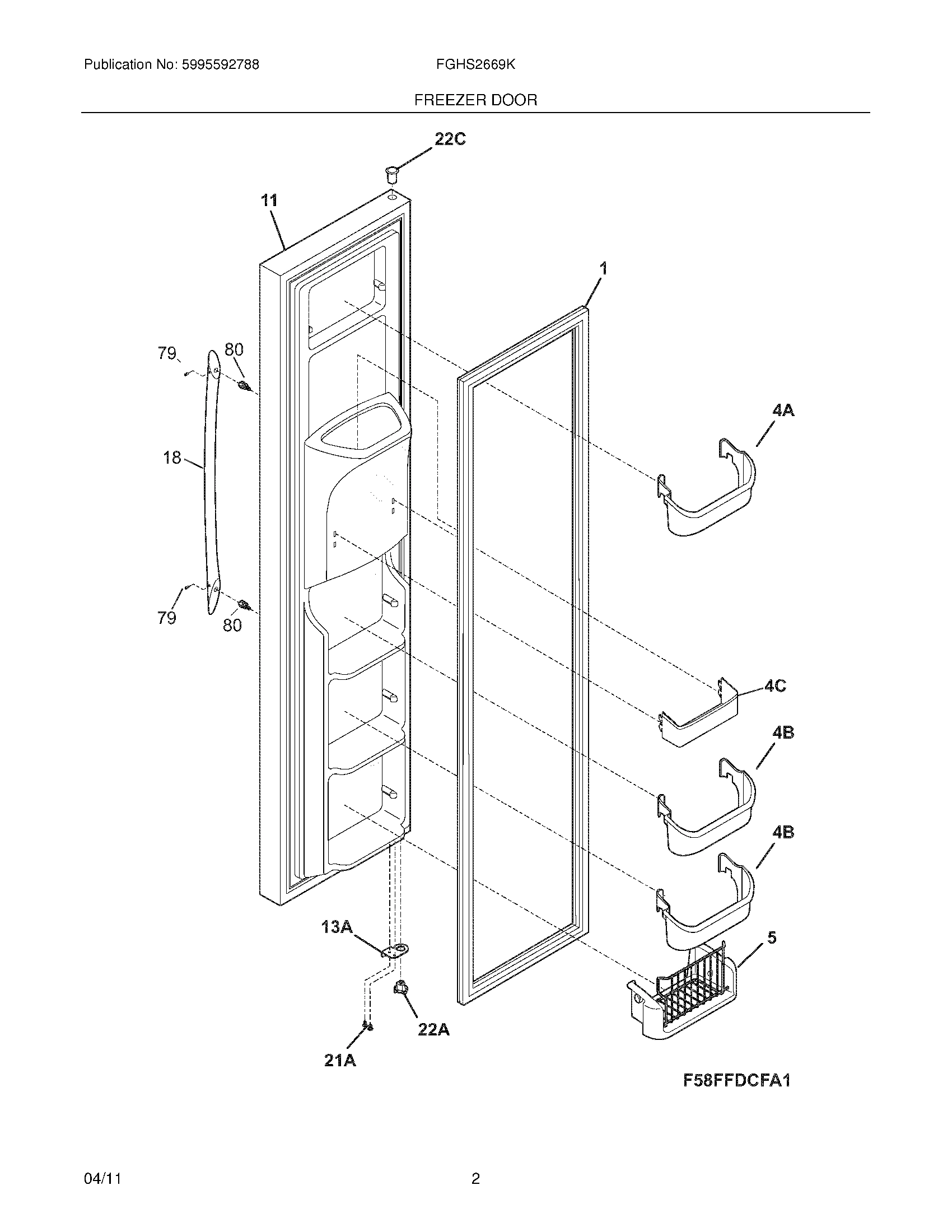 03 - FREEZER DOOR