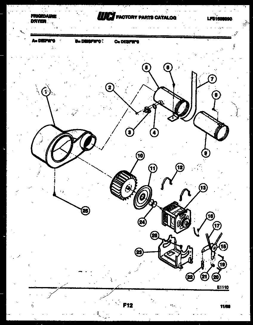 05 - MOTOR AND BLOWER PARTS