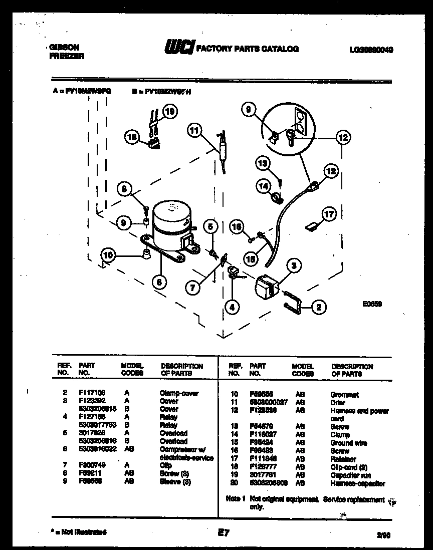 05 - COMPRESSOR AND ELECTRICAL PARTS