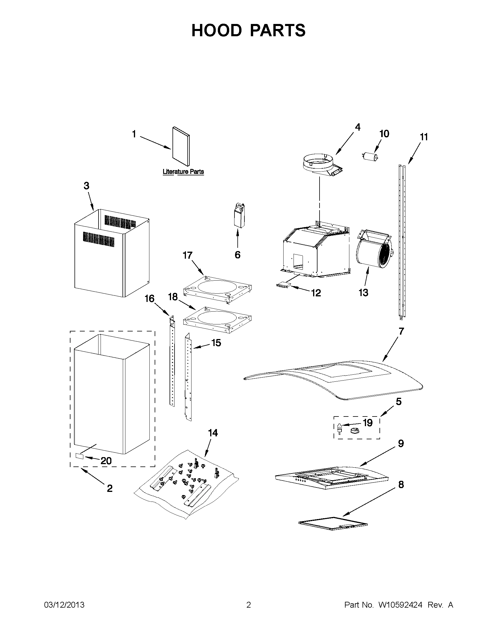 01 - HOOD PARTS